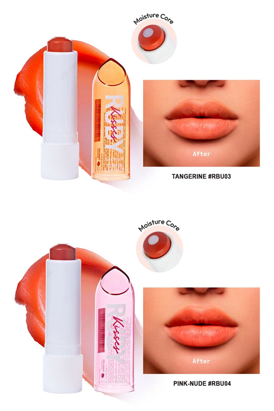 RUBY KISSES MOISTURE CORE TINTED LIP BALM RUBY KISS BY KISS