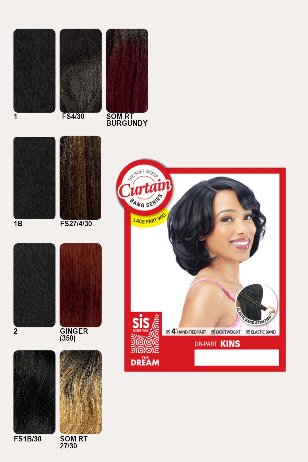 ZURY SIS  DR-PART WIG - KINS - BSW BEAUTY CANADA