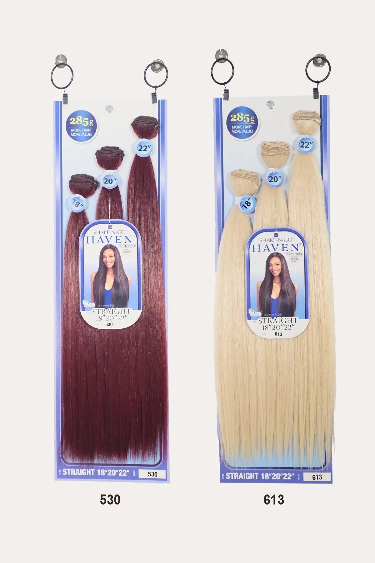 SHAKE N GO ORGANIQUE HAVEN WEAVE - STRAIGHT 3PCS 18"20"22" SHAKE N GO