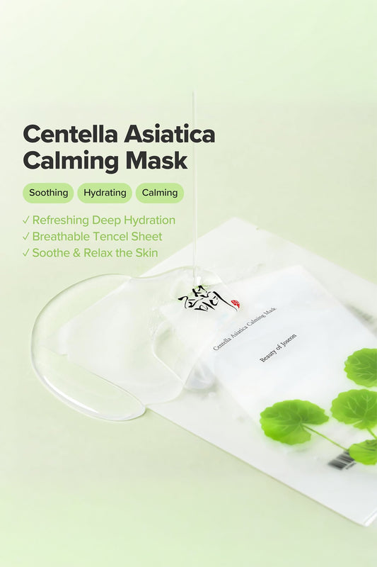 BEAUTY OF JOSEON CENTELLA ASIATICA CALMING FACE SHEET MASK - BSW BEAUTY CANADA