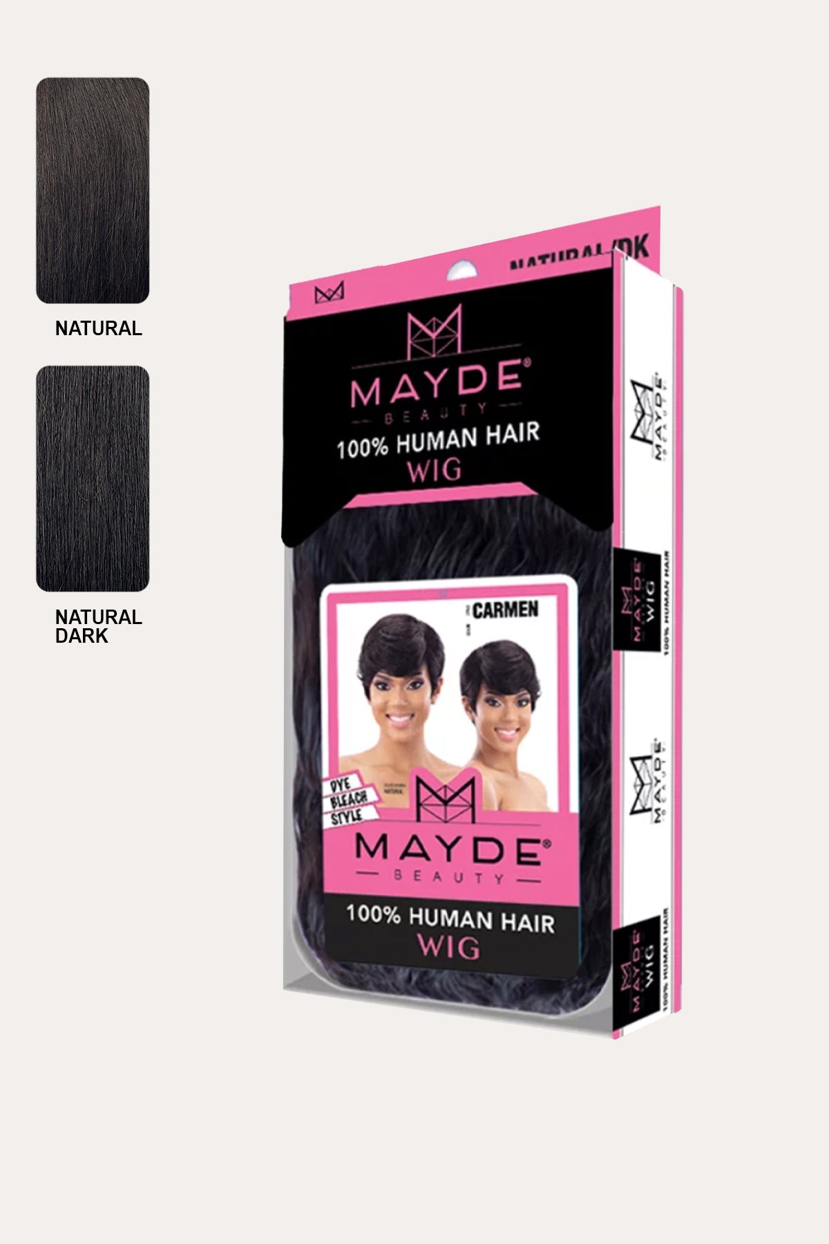 MAYDE BEAUTY 100% HUMAN HAIR WIG - CARMEN - BSW BEAUTY CANADA