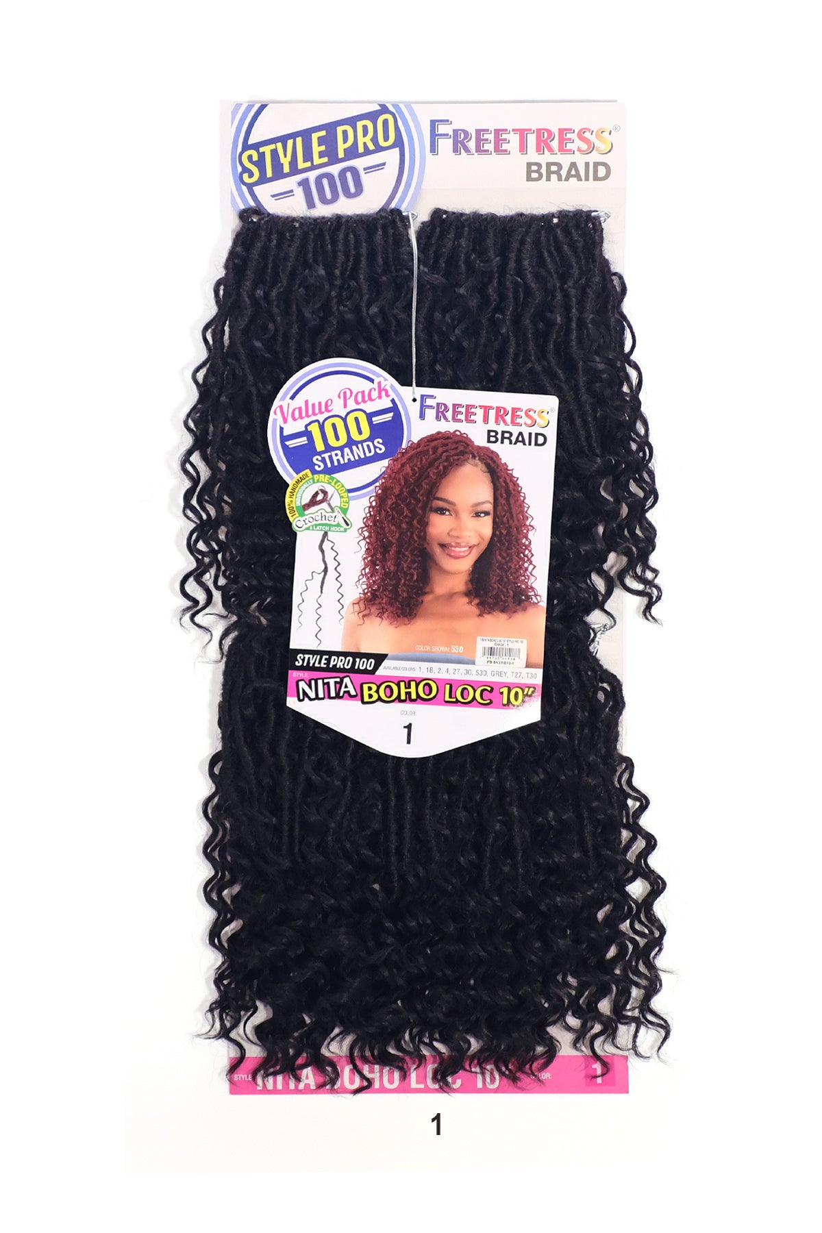 SHAKE N GO FREETRESS BRAID STYLE PRO 100 NITA BOHO LOC 10