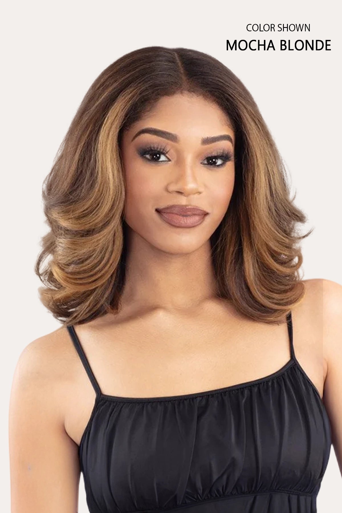 SHAKE N GO FREETRESS 4C EDGE GLUELESS LACE WIG - NYAH SHAKE N GO