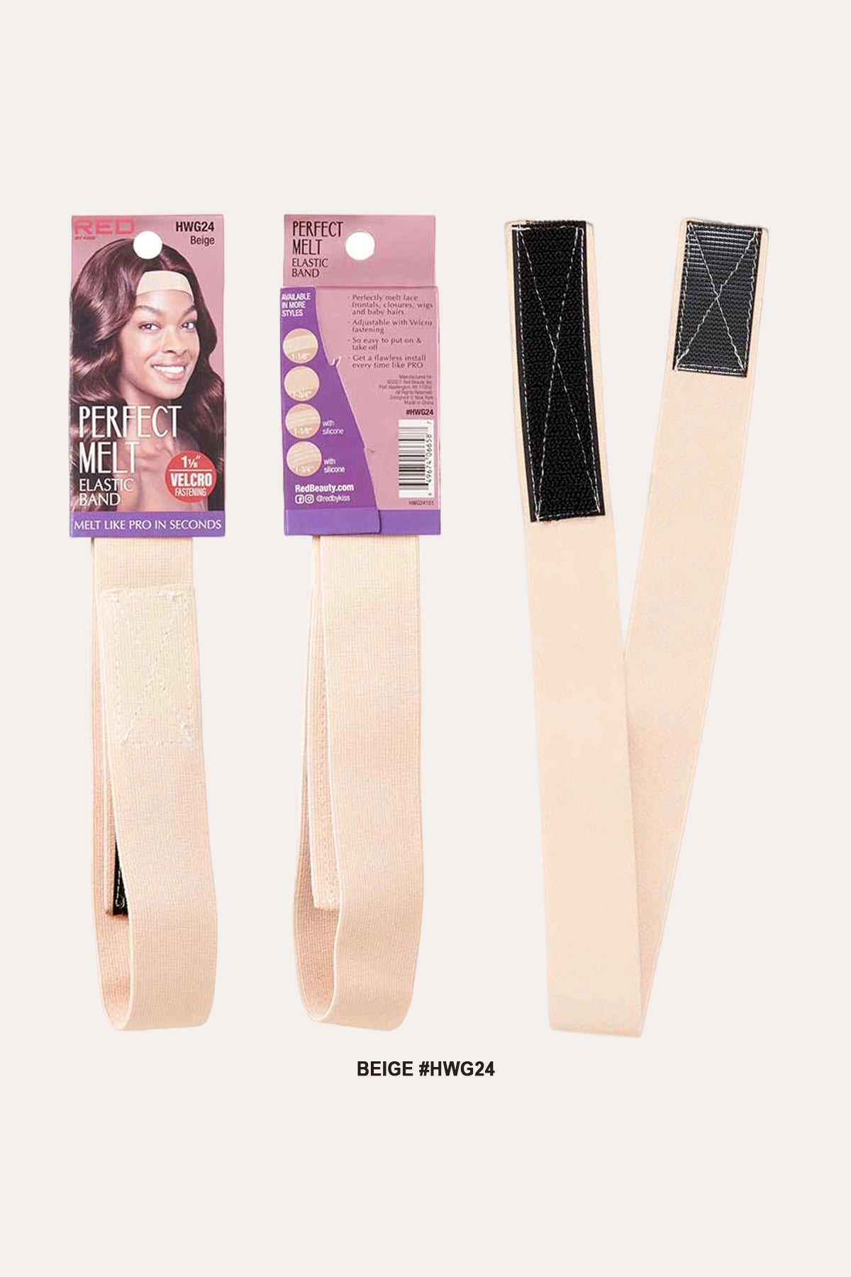 RED BY KISS PREMIUM ELASTIC WIG BAND - REGULAR