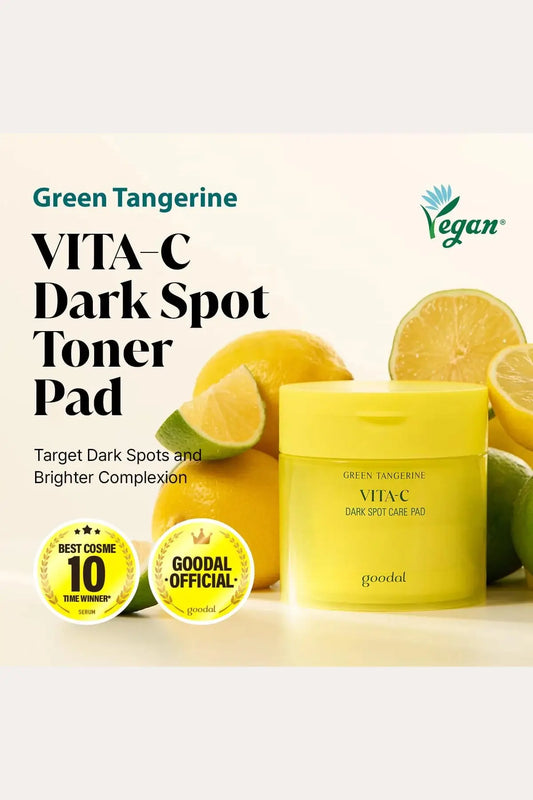GOODAL GREEN TANGERINE VITA C DARK SPOT PAD 70PADS GOODAL