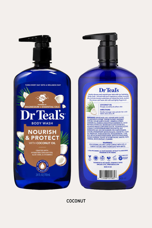 DR TEAL'S BODY WASH (2 types) DR TEAL'S