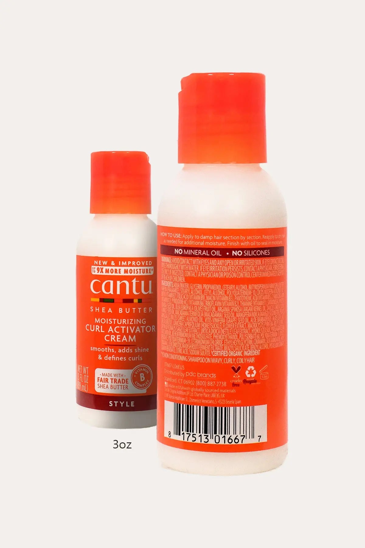 CANTU FOR NATURAL HAIR MOISTURIZING CURL ACTIVATOR CREAM CANTU