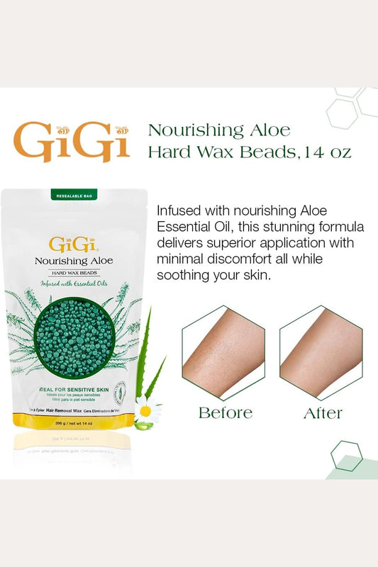 GIGI HARD WAX BEADS HAIR REMOVAL WAX - BSW BEAUTY CANADA