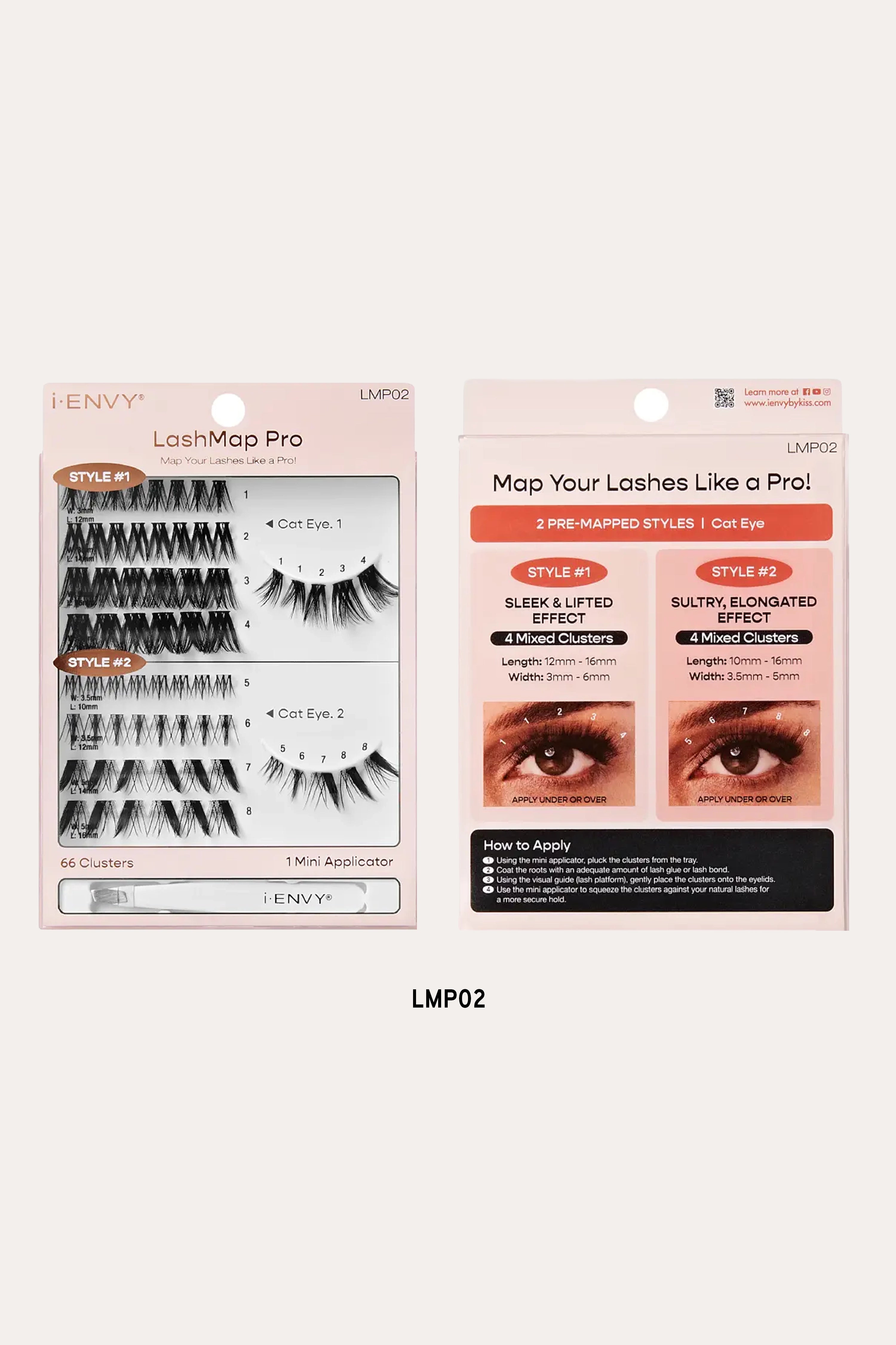 I ENVY LASHMAP PRO | INDIVISUAL FALSE EYELASHES