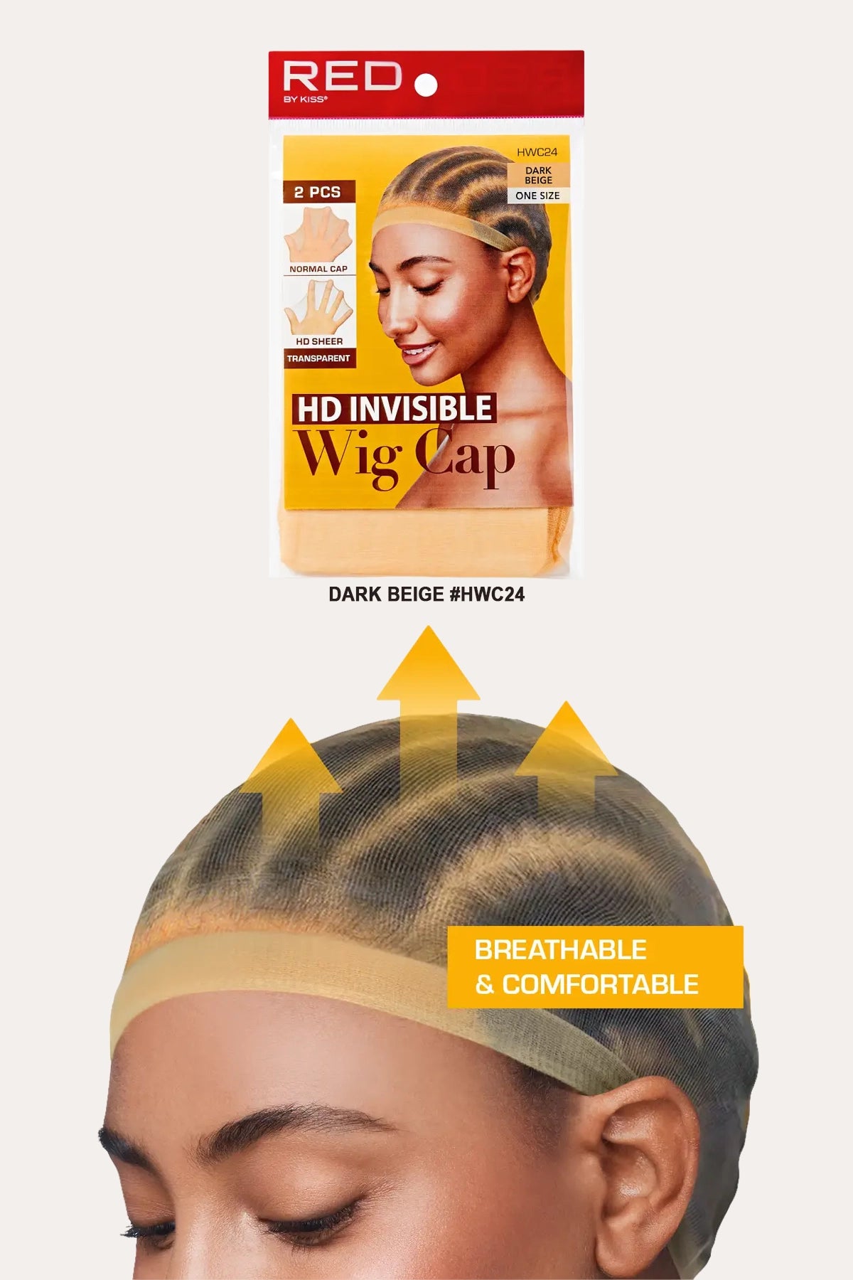 RED BY KISS HD INVISIBLE WIG CAP