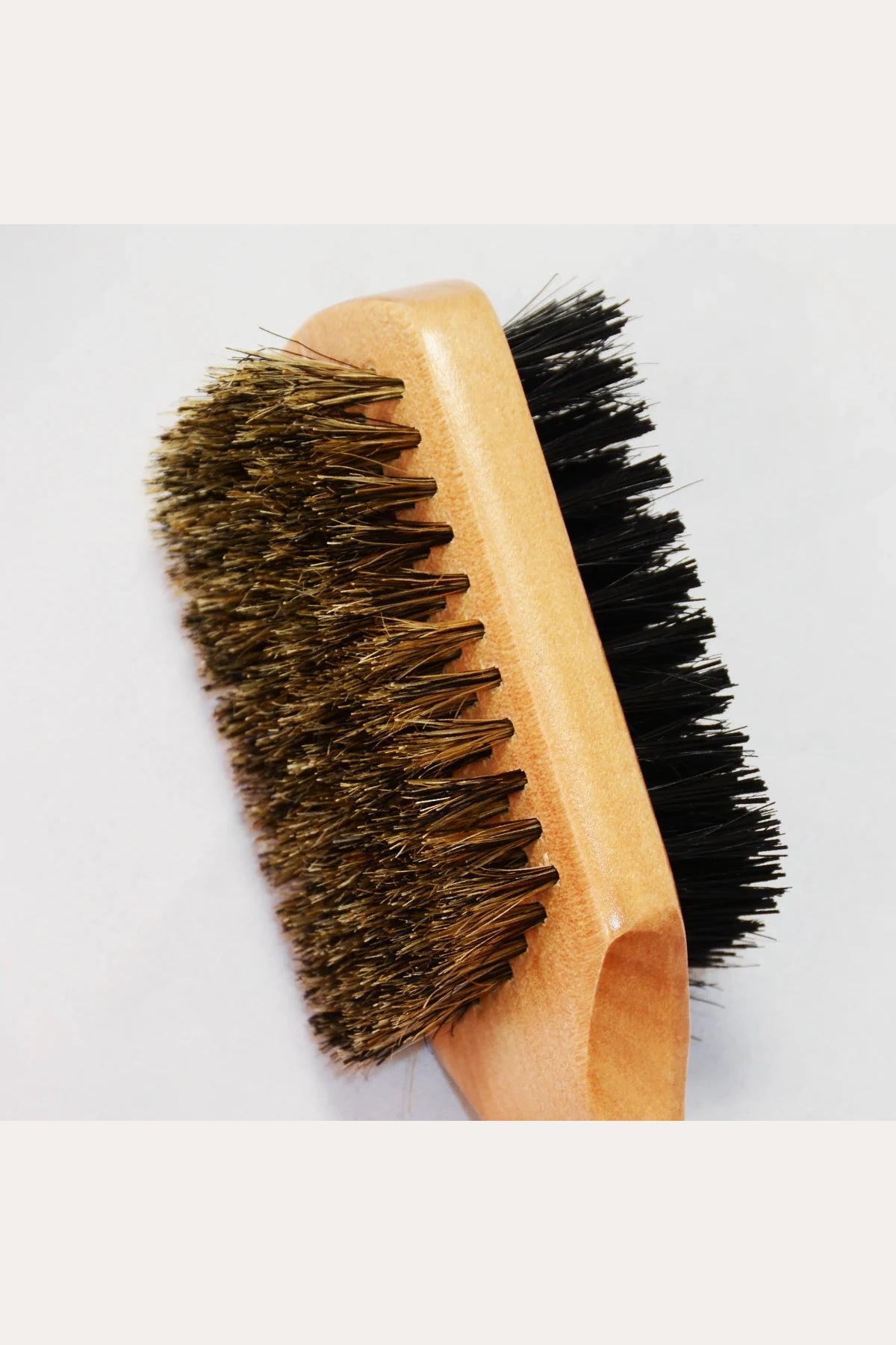 ANNIE TWO-WAY CLUB BOAR BRISTLE BRUSH SOFT AND HARD #2072