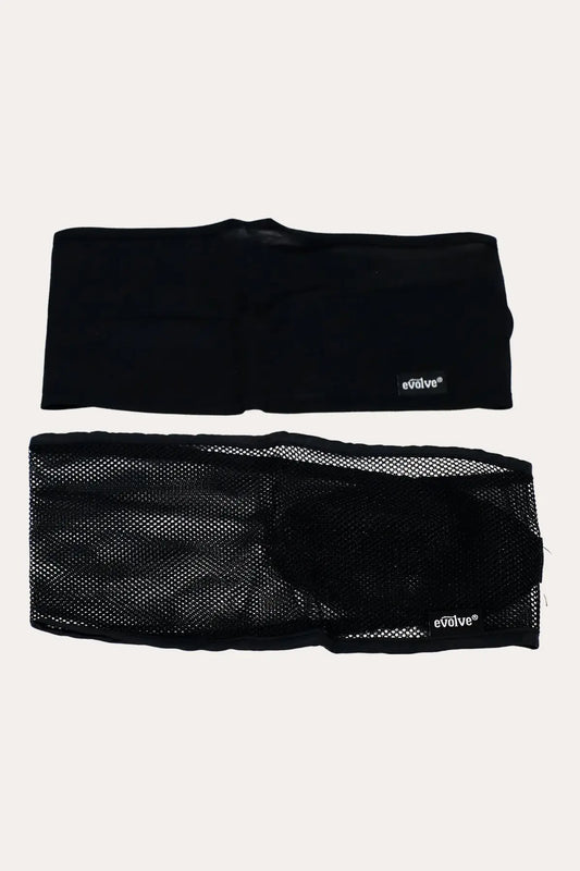 EVOLVE SATIN & MESH WRAP CAPS FIRST