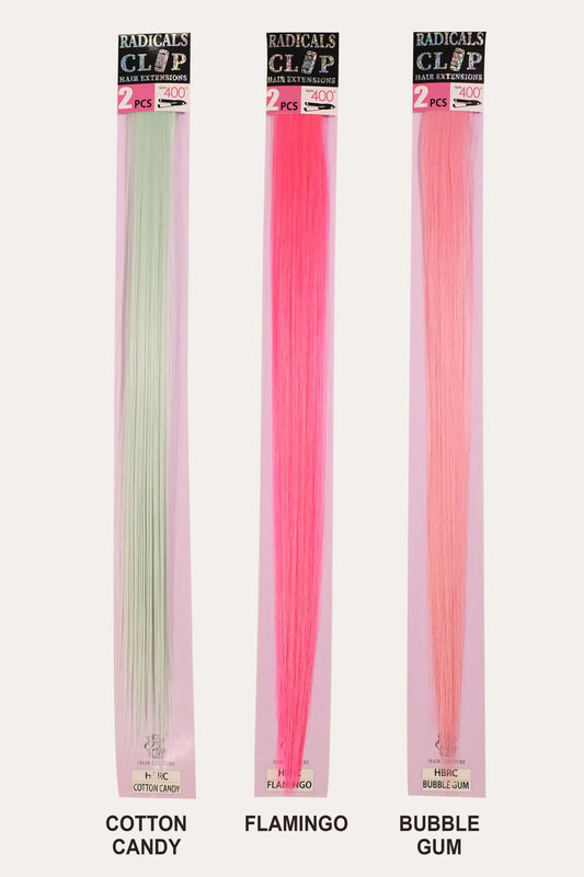 HAIR COUTURE HUMAN HAIR BLEND REDICAL CLIP-IN 2PC 18" HAIR COUTURE