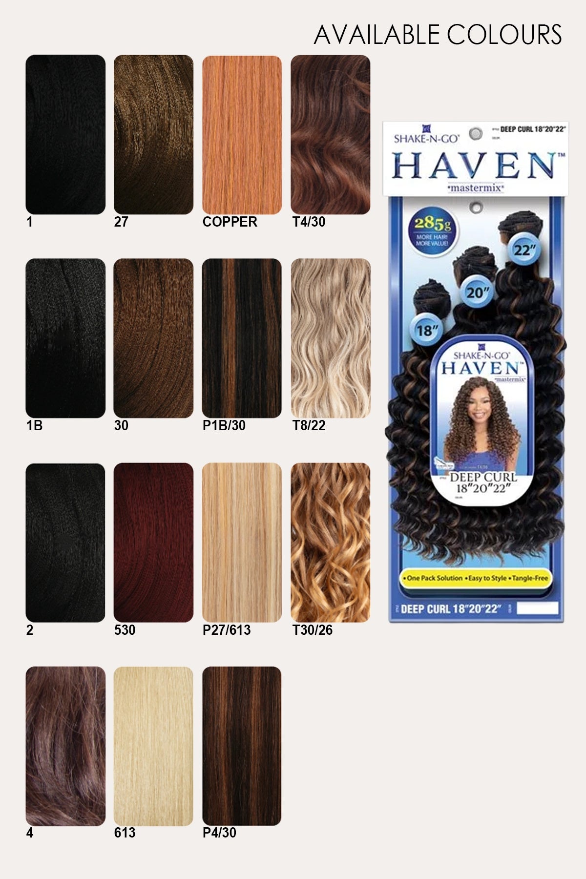 SHAKE N GO - HAVEN BIO BOUCLES PROFONDES