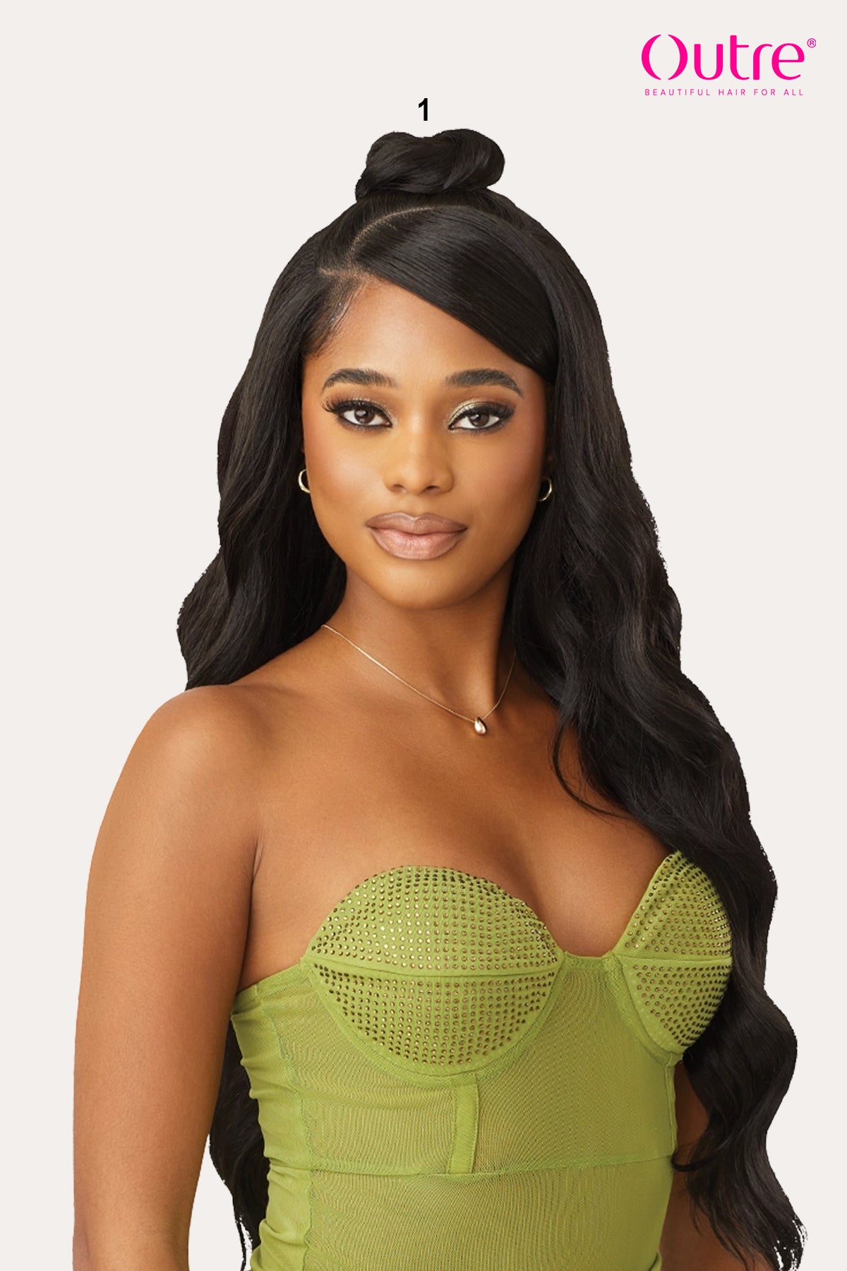 OUTRE 6X5 PRE-CUT LACE CLOSURE WIG - LOOSE BODY 26" - BSW BEAUTY CANADA