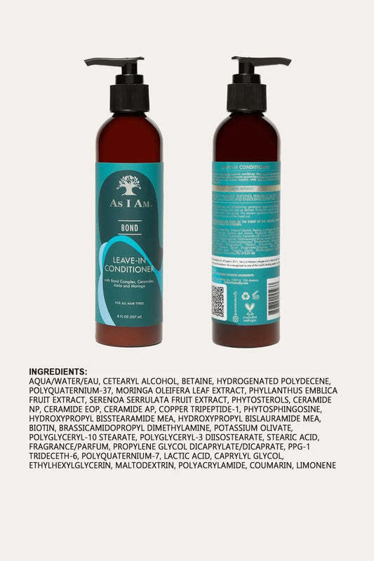 AS I AM BOND LEAVE-IN CONDITIONER 8OZ AS I AM