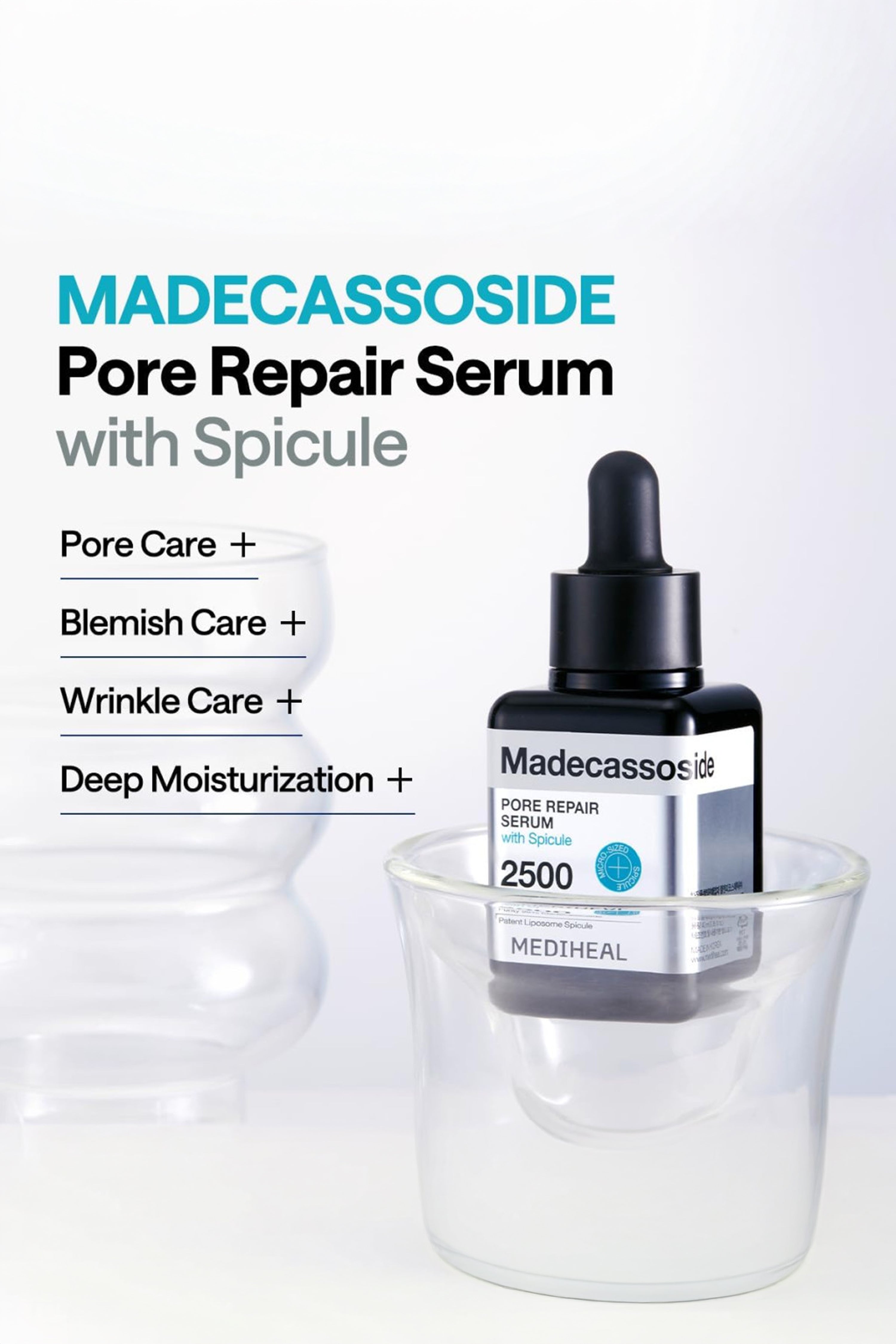 MEDIHEAL MADEcassoside PORE REPAIR SERUM (40ml) - BSW BEAUTY CANADA