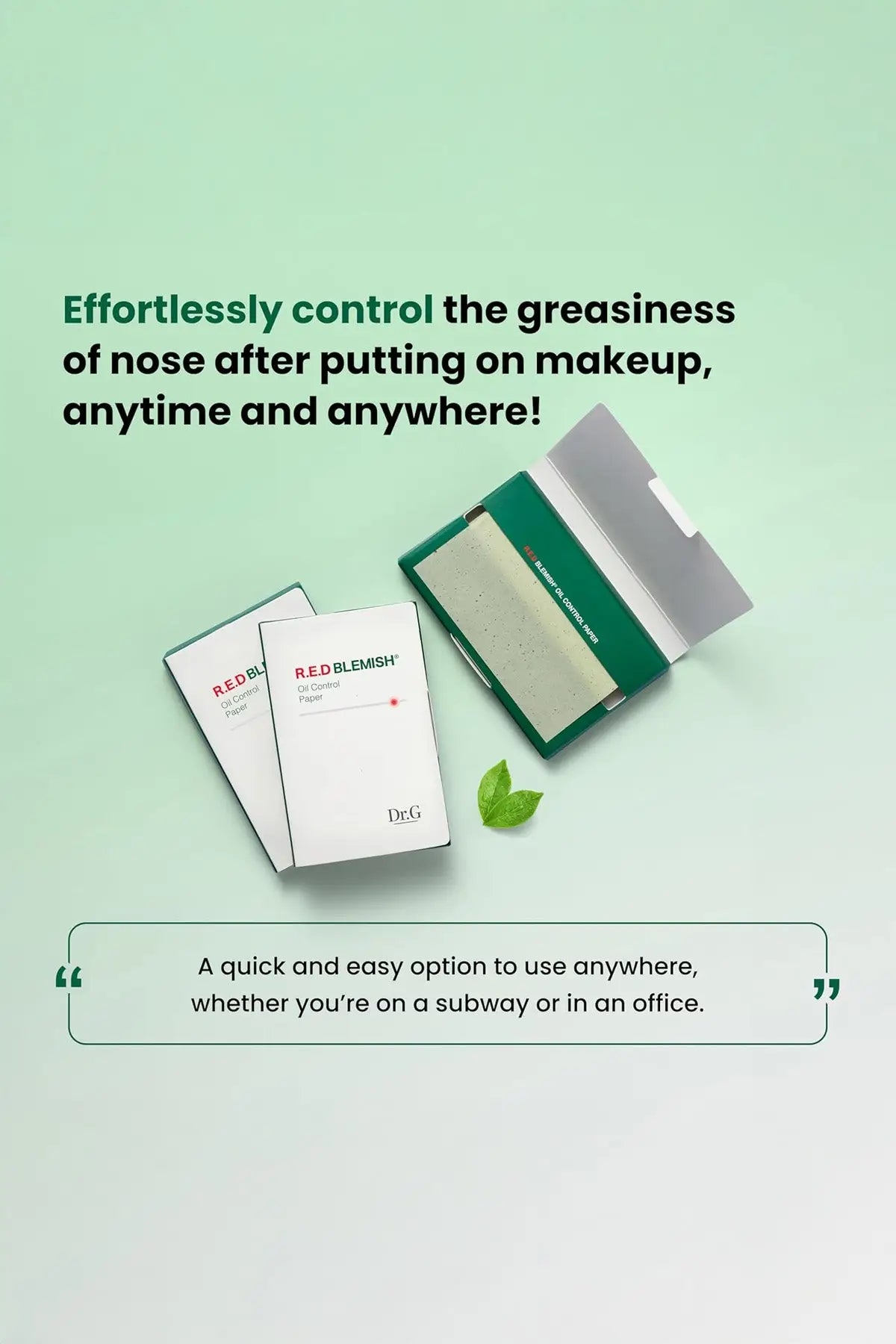 DR.G RED BLEMISH OIL CONTROL PAPER DR.G