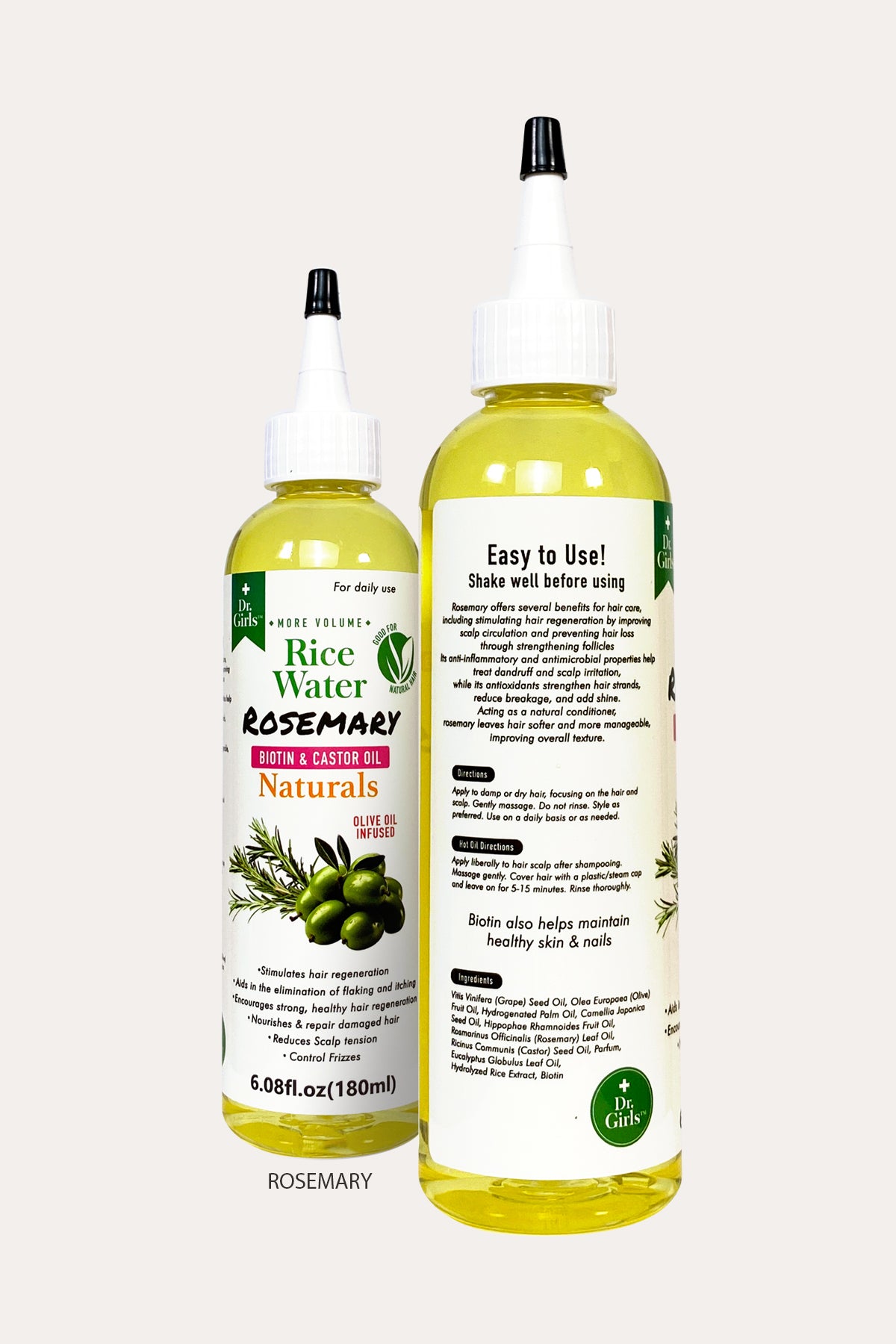 DR.GIRLS RICE WATER HAIR OIL - BSW BEAUTY CANADA