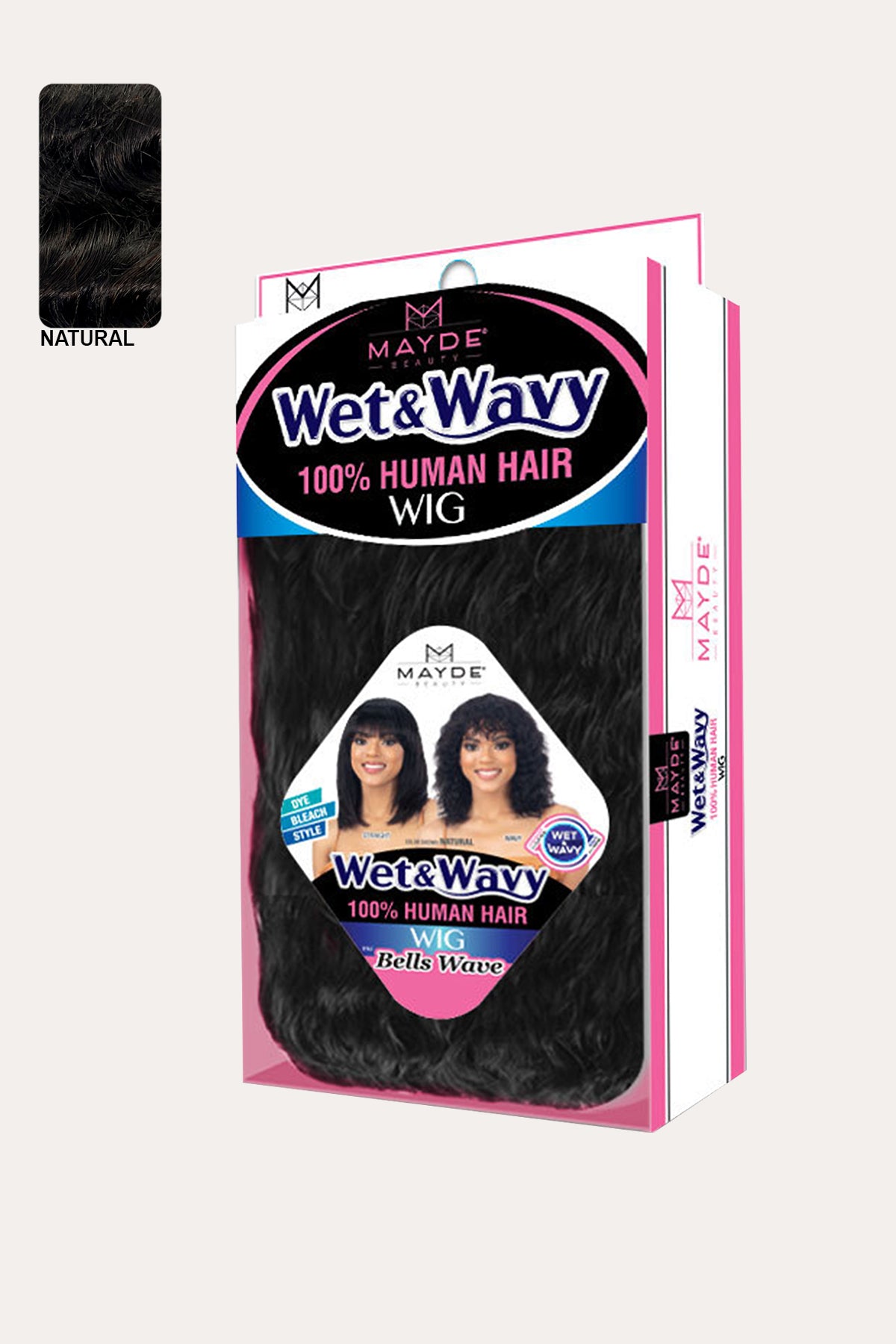 MAYDE BEAUTY 100% HUMAN HAIR WET & WAVY WIG - BELLS WAVE - BSW BEAUTY CANADA