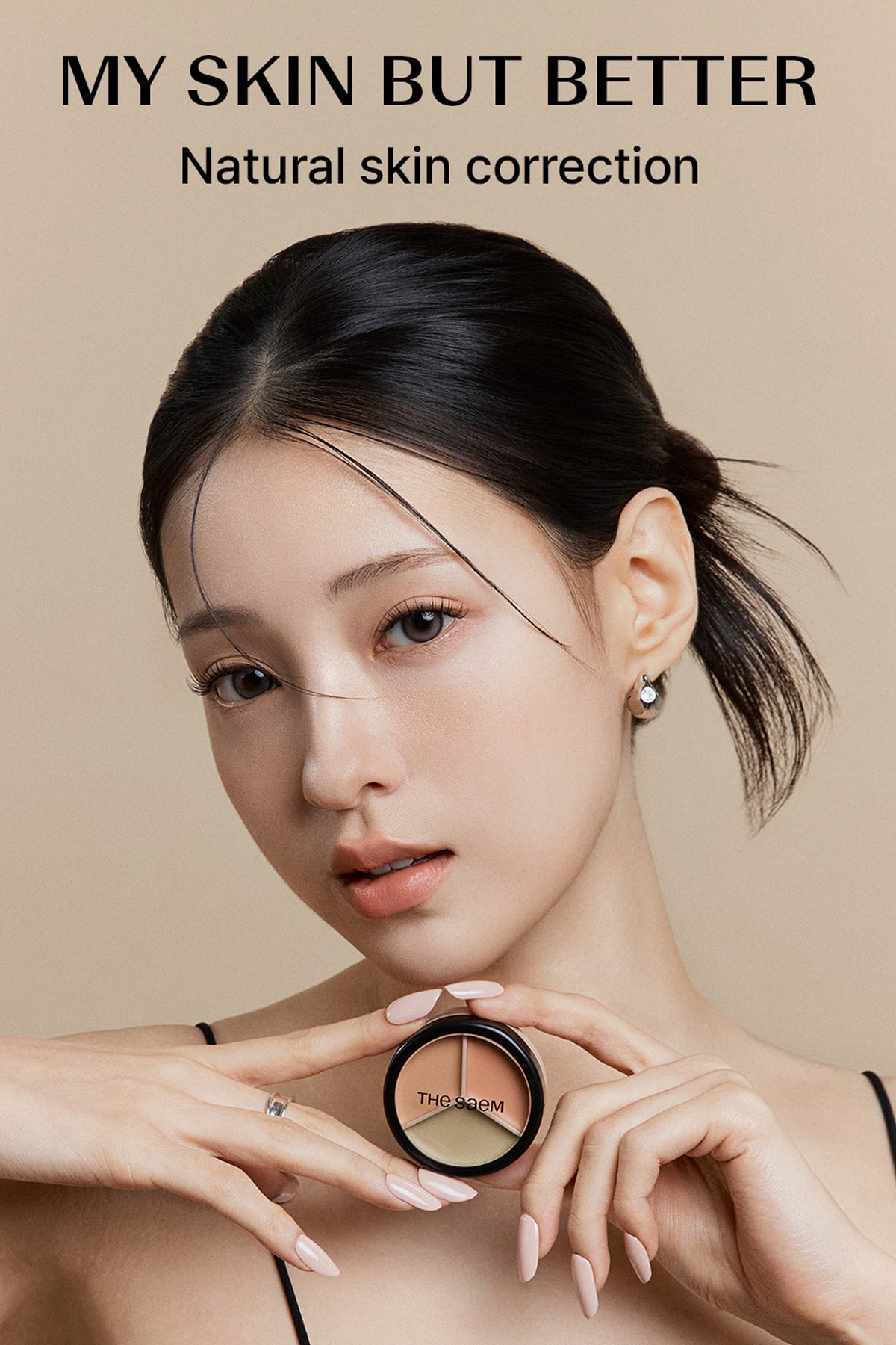 THE SAEM COVER PERFECTION TRIPLE POT CONCEALER