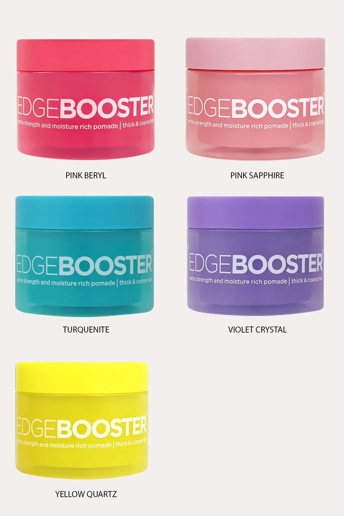 STYLE FACTOR EDGE BOOSTER EXTRA STRENGTH AND MOISTURE RICH POMADE 3.38oz - 10 TYPES - BSW BEAUTY CANADA