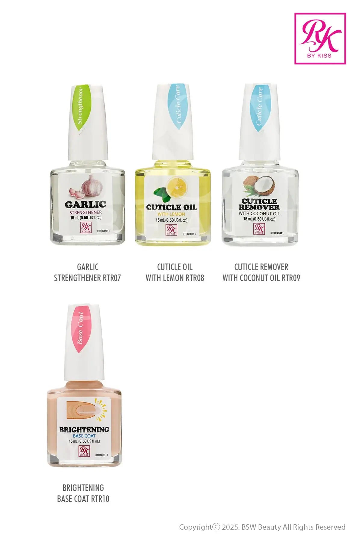 RUBY KISS BY KISS NAIL TREATMENT - 10 TYPES - BSW BEAUTY CANADA