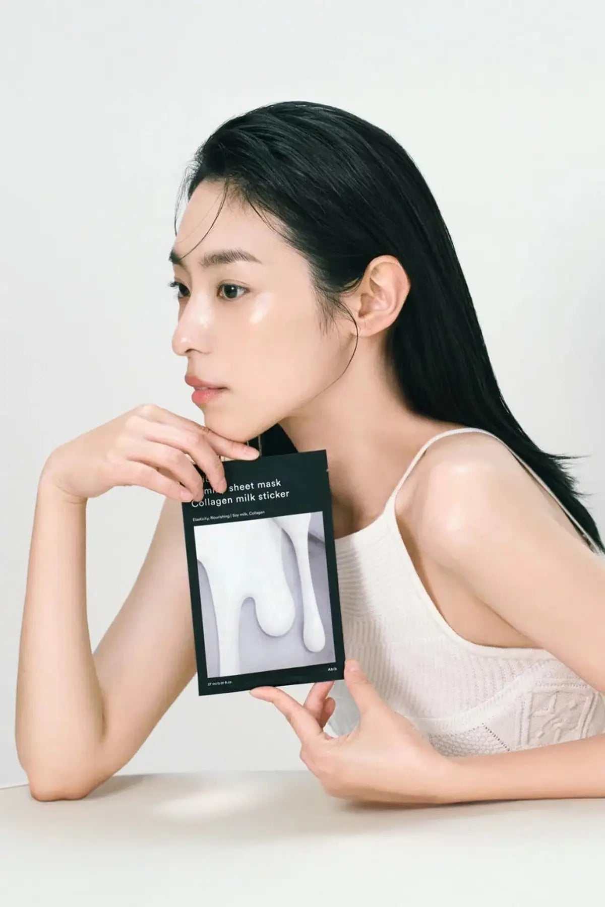 ABIB GUMMY SHEET MASK COLLAGEN MILK STICKER