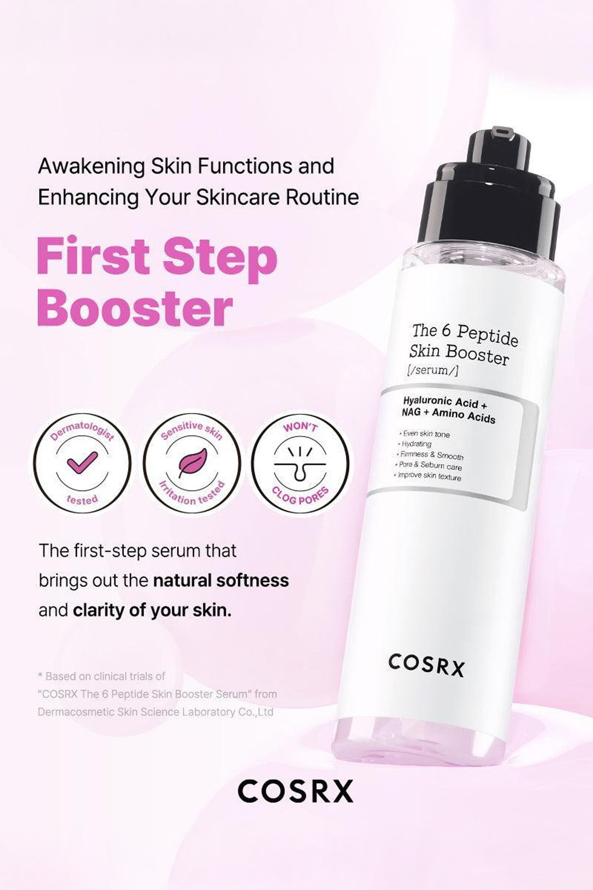 COSRX THE 6 PEPTIDE SKIN BOOSTER SERUM 150ml