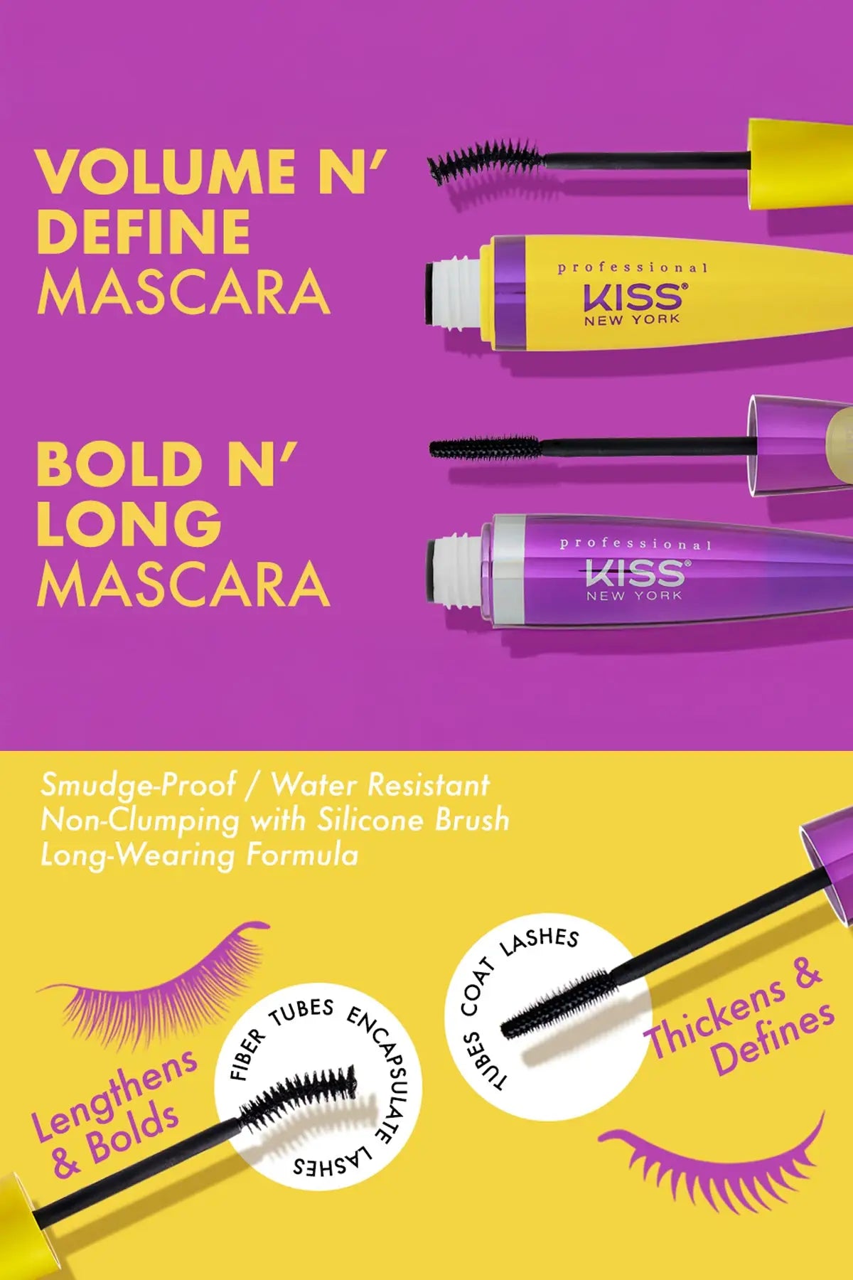 I ENVY BY KISS VOLUME'N DEFINE MASCARA - BSW BEAUTY CANADA