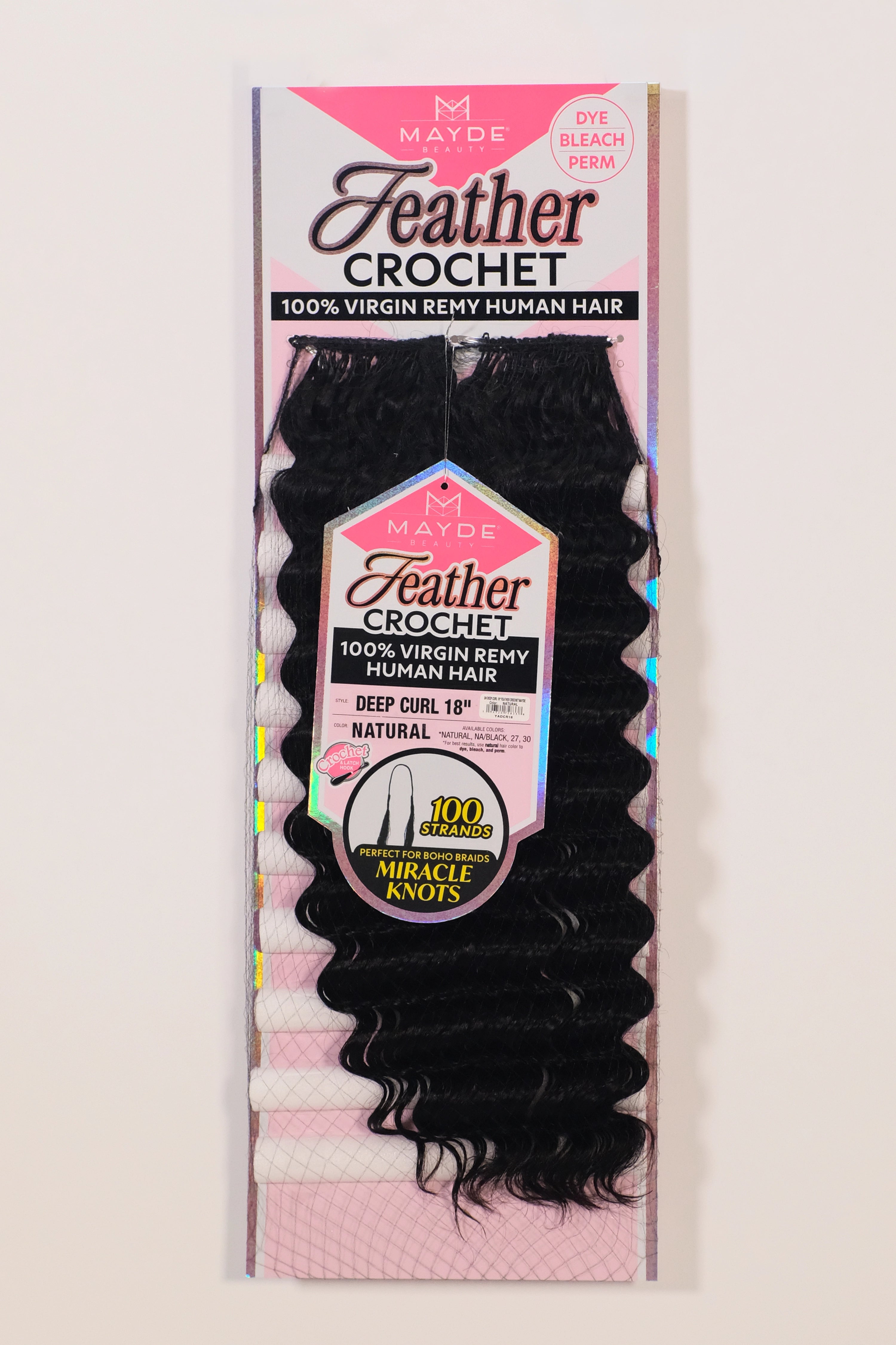 MAYDE CROCHET PLUMES - FONCÉ 18