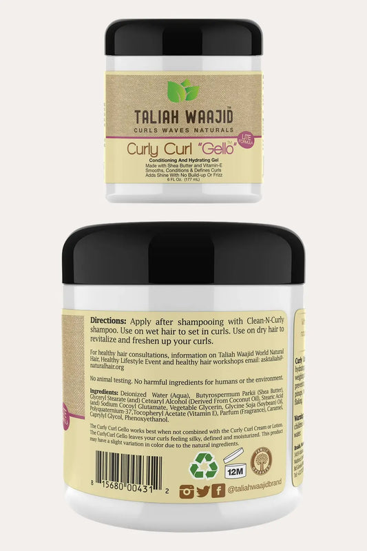 TALIAH WAAJID CURLY CURL GELLO 6oz TALIAH WAAJID