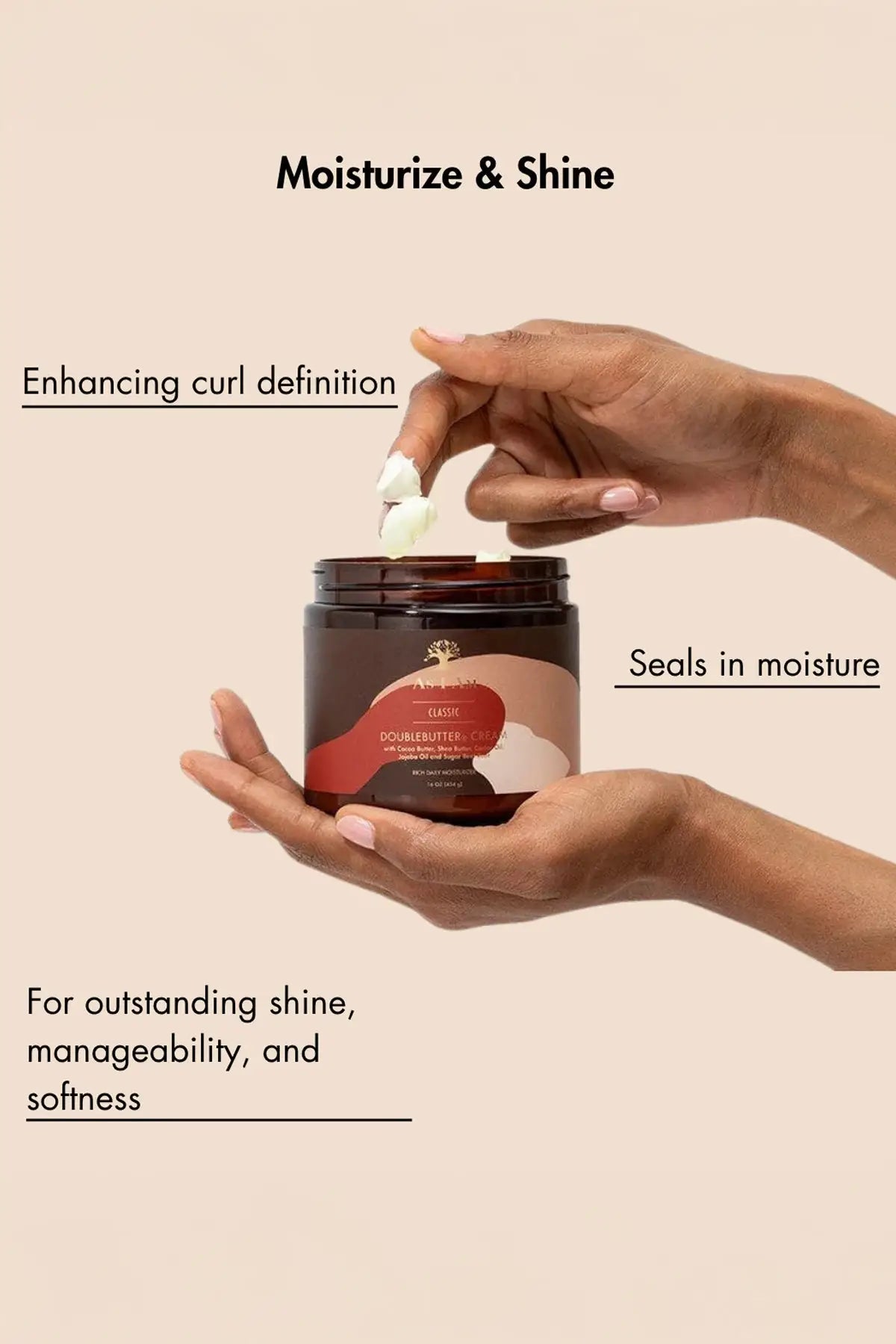 AS I AM DOUBLEBUTTER CREAM 8oz