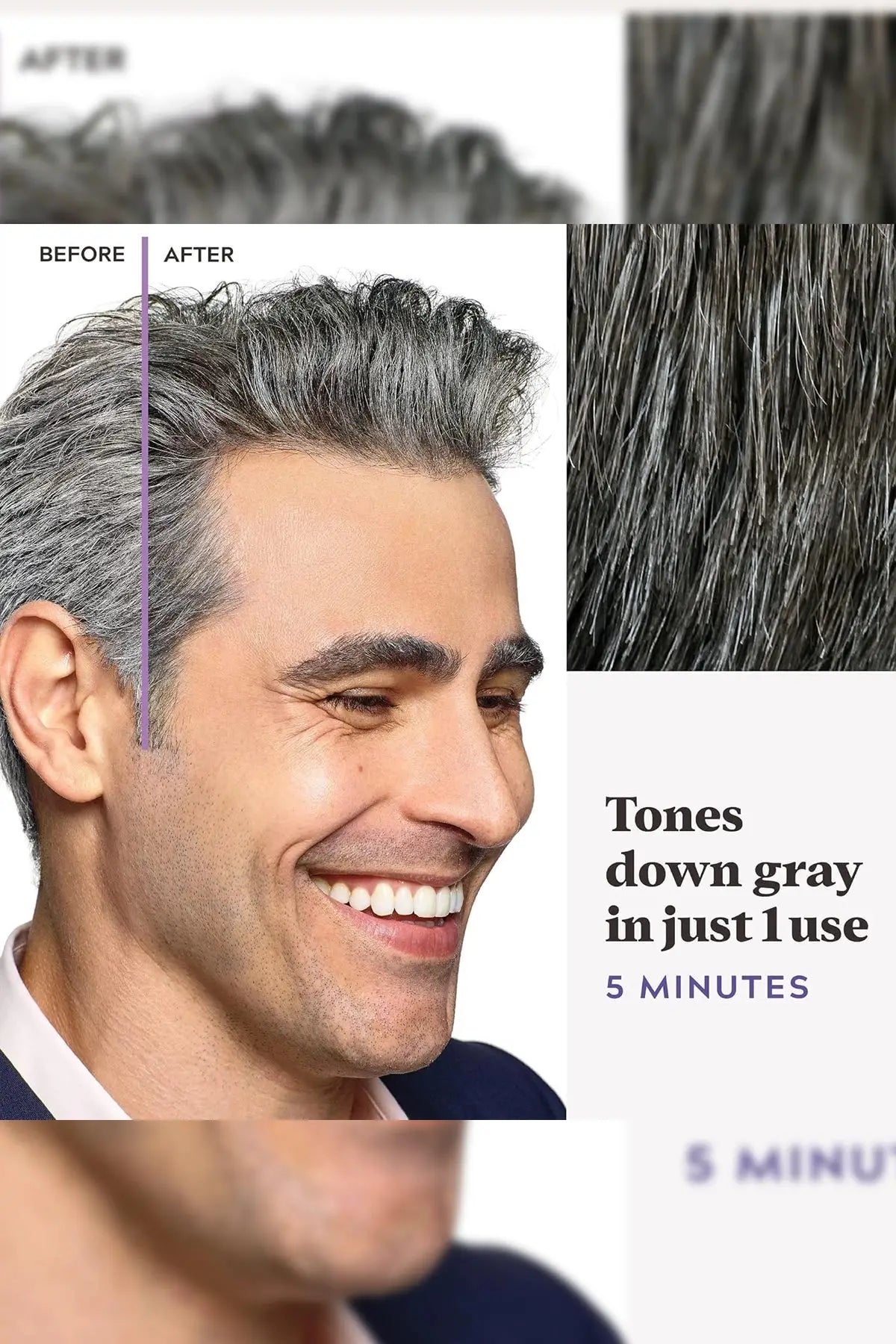 JUST FOR MEN TOUCH OF GRAY - 2 COLOR JUST FOR MEN