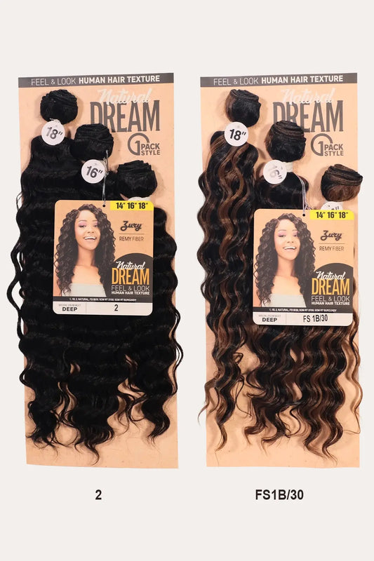ZURY NATURAL DREAM WEAVE - DEEP 141618 ZURY
