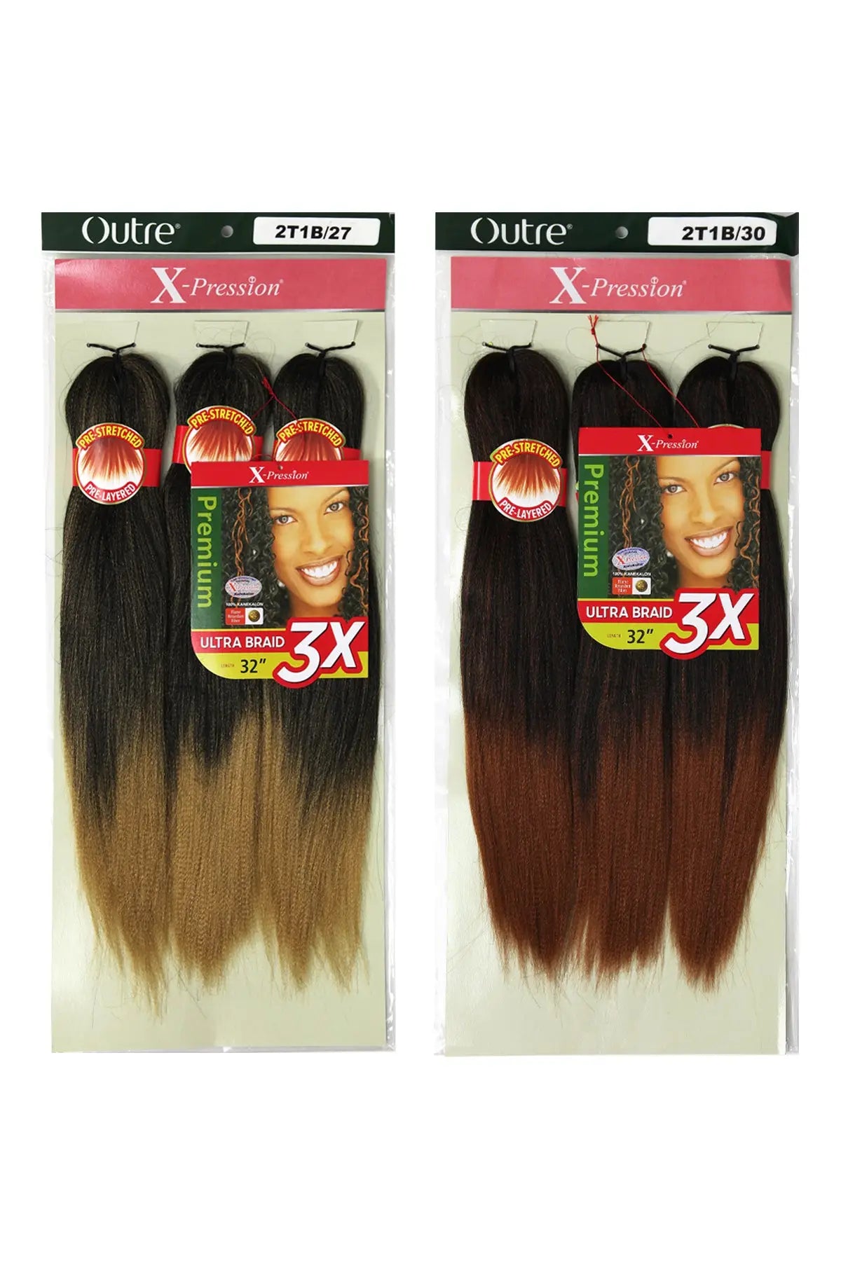OUTRE 3X X-PRESSION PRE-STRETCHED ULTRA BRAID 32"