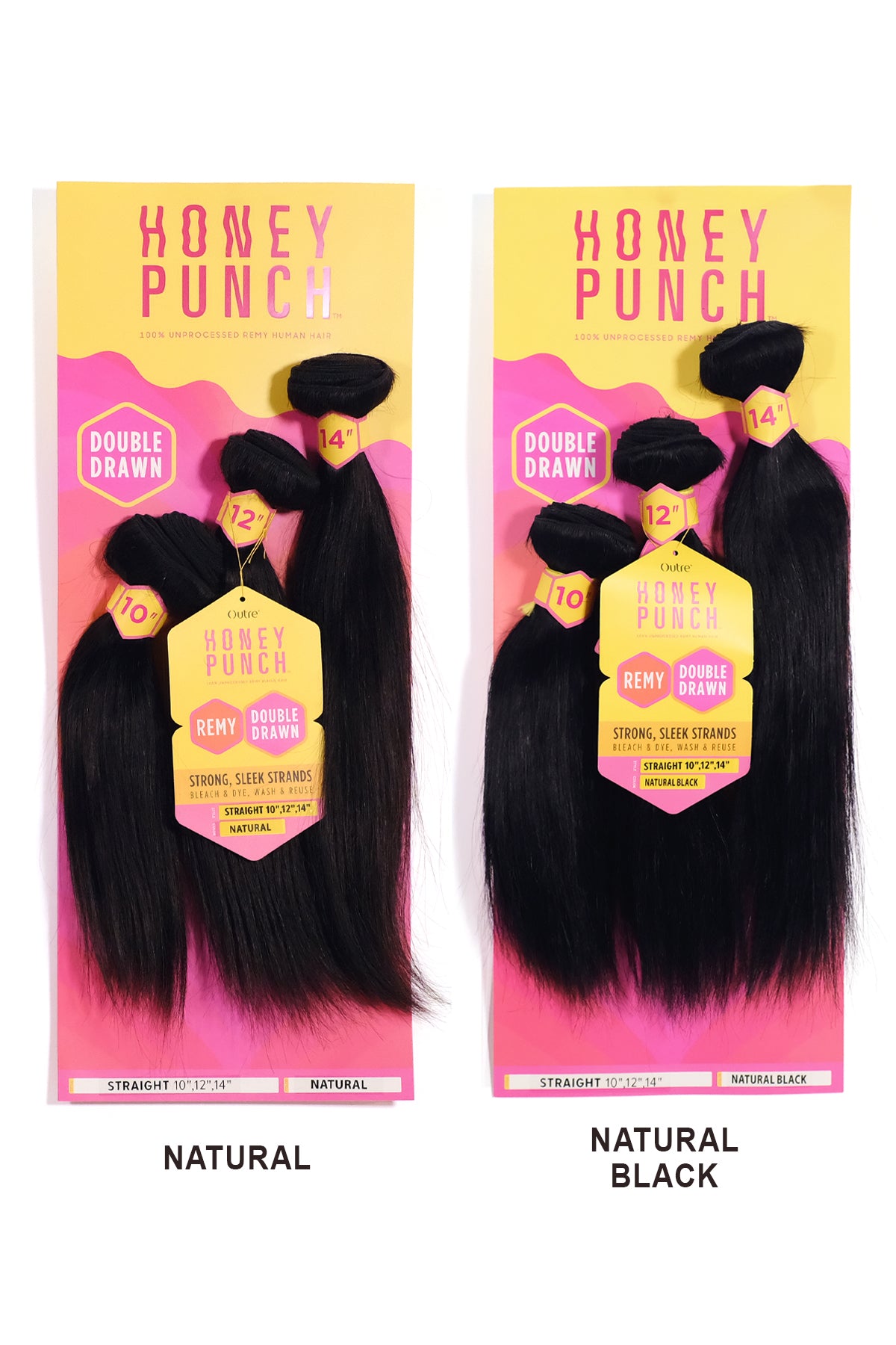 OUTRE HONEY PUNCH UNPROCESSED HUMAN HAIR - STRAIGHT MULTI