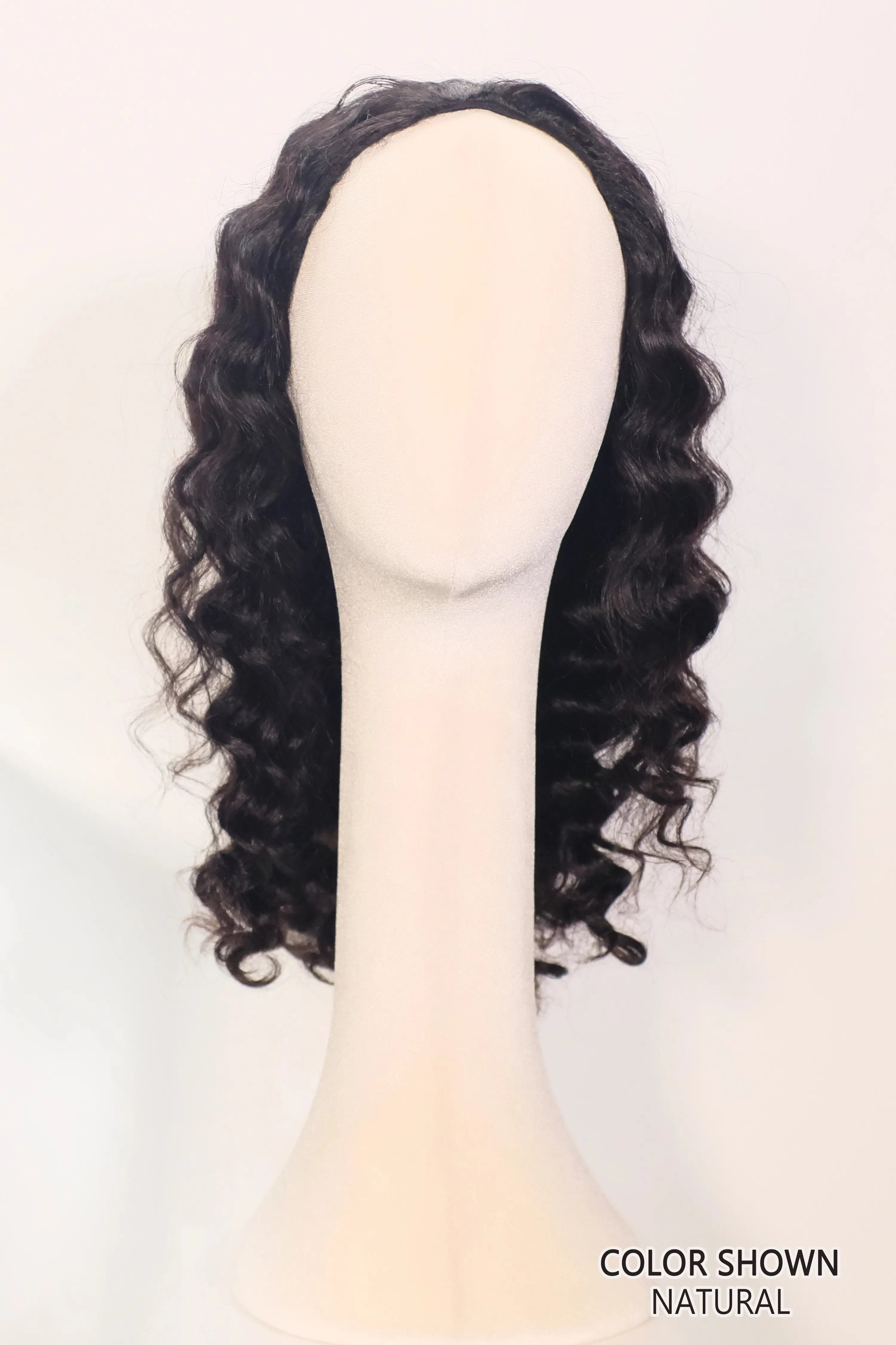 OUTRE EVERROOT UNPROCESSED HUMAN HAIR HALF WIG - HH DEEP WAVE 16