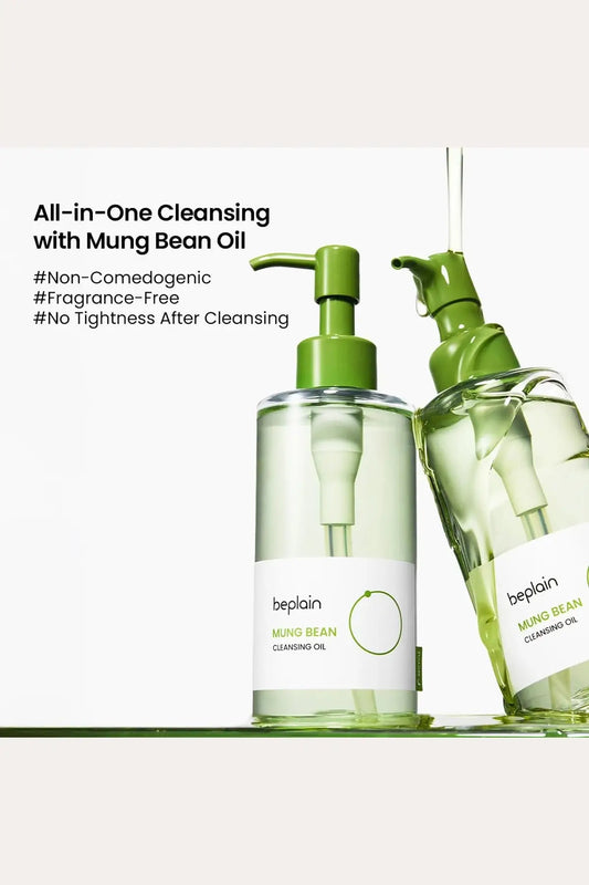 BEPLAIN MUNG BEAN CLEANSING OIL - Perfect for Sensitive Skin BEPLAIN
