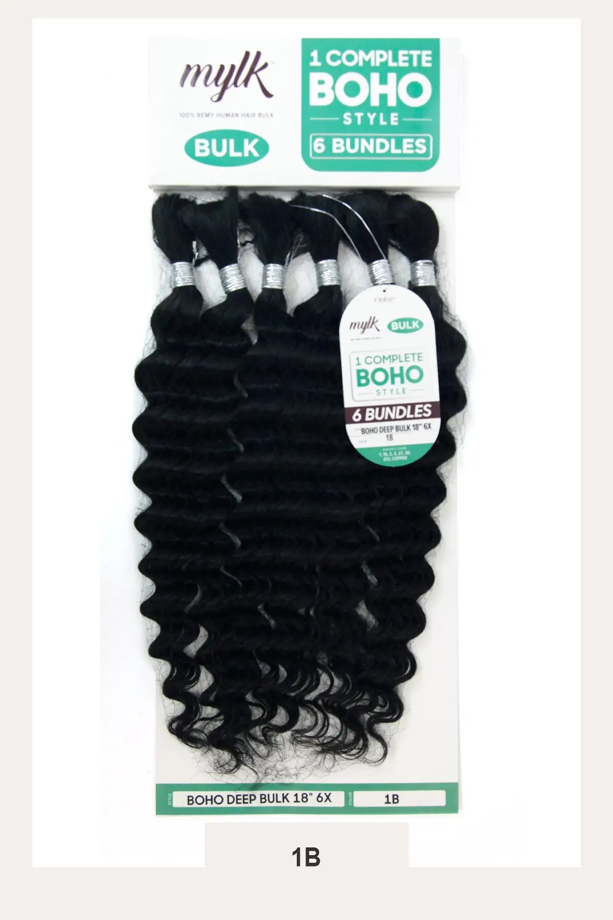 OUTRE MYLK 100% HUMAN HAIR 6X BOHO DEEP BULK 18"