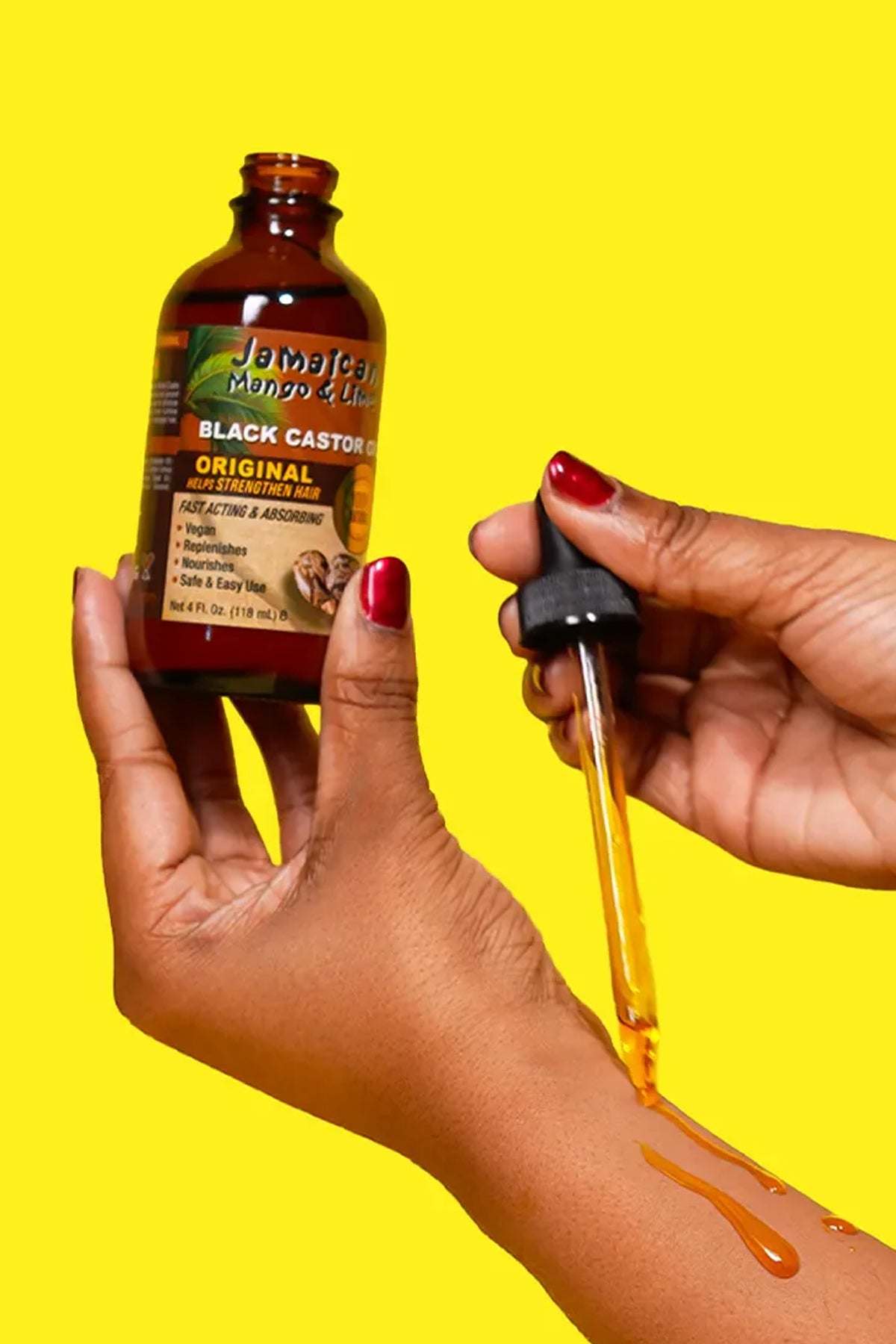 JAMAICAN MANGO & LIME BLACK CASTOR OIL