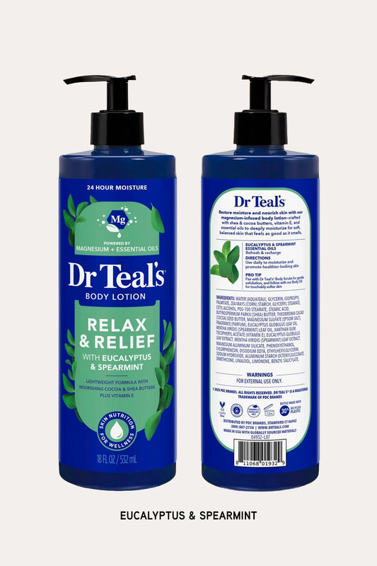 DR TEAL'S BODY LOTION (2 types) DR TEAL'S