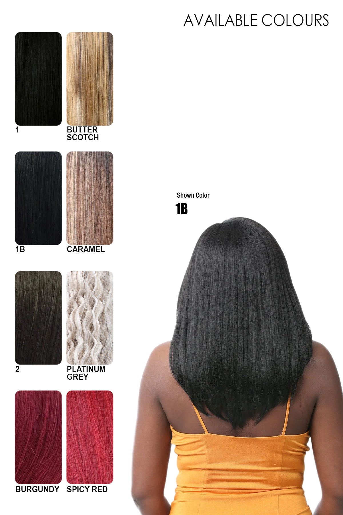 NUTIQUE BFF LACE WIG BRANDY 18"