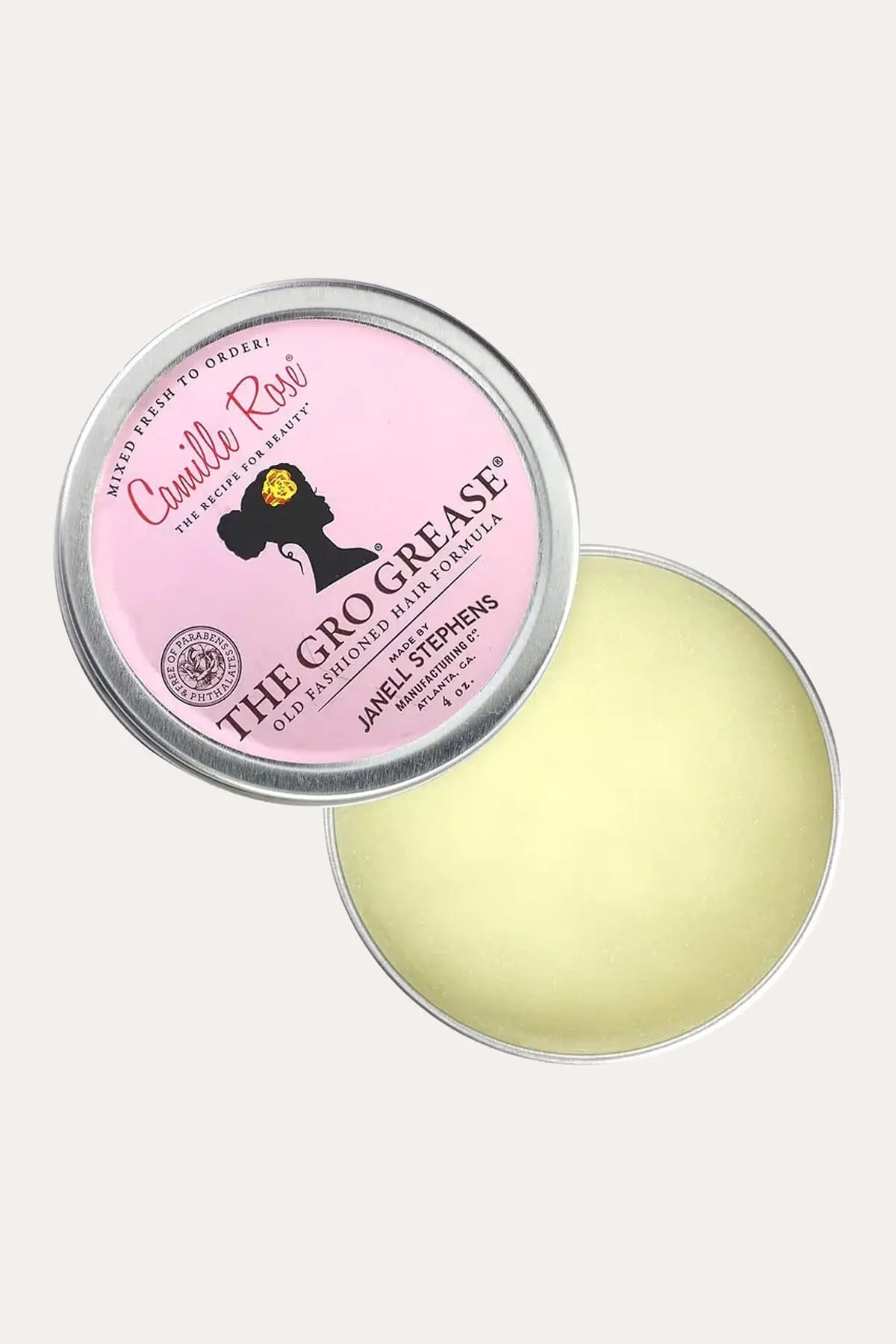 CAMILLE ROSE THE GRO GREASE OLD FASHIONED HAIR FORMULA 4oz