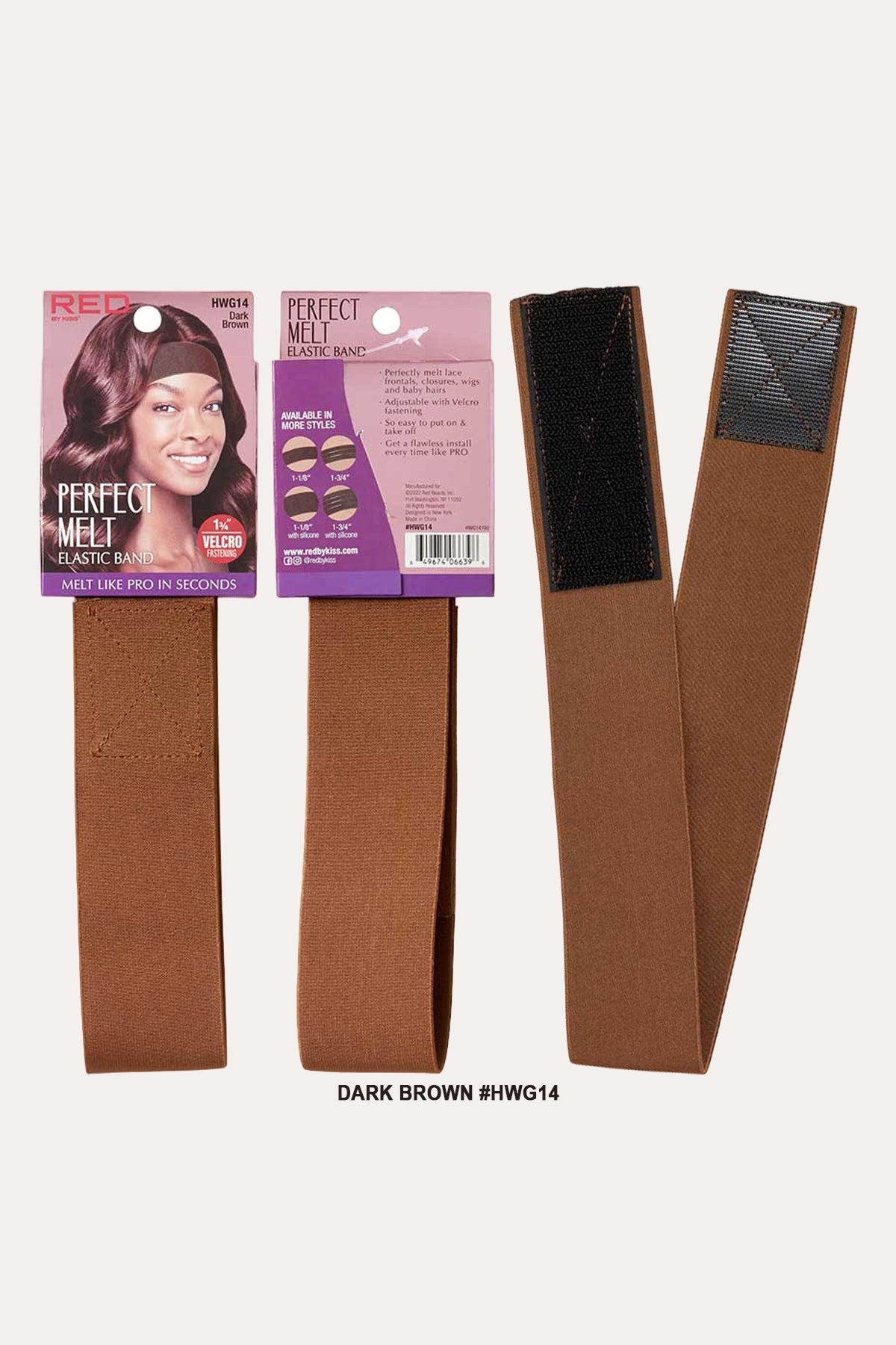 RED BY KISS PREMIUM ELASTIC WIG BAND - WIDE