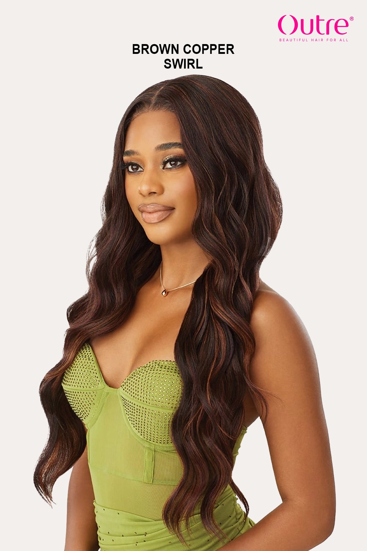 OUTRE 6X5 PRE-CUT LACE CLOSURE WIG - LOOSE BODY 26" - BSW BEAUTY CANADA