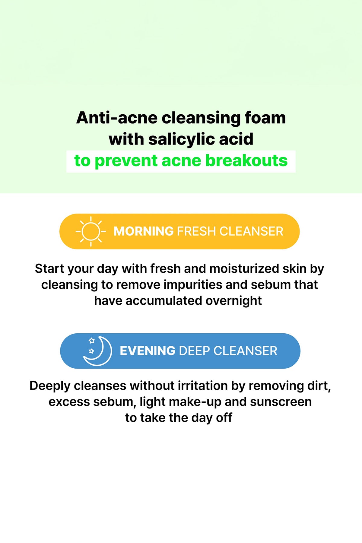 FATION NOSCA9 TROUBLE CLEANSING FOAM 150ml