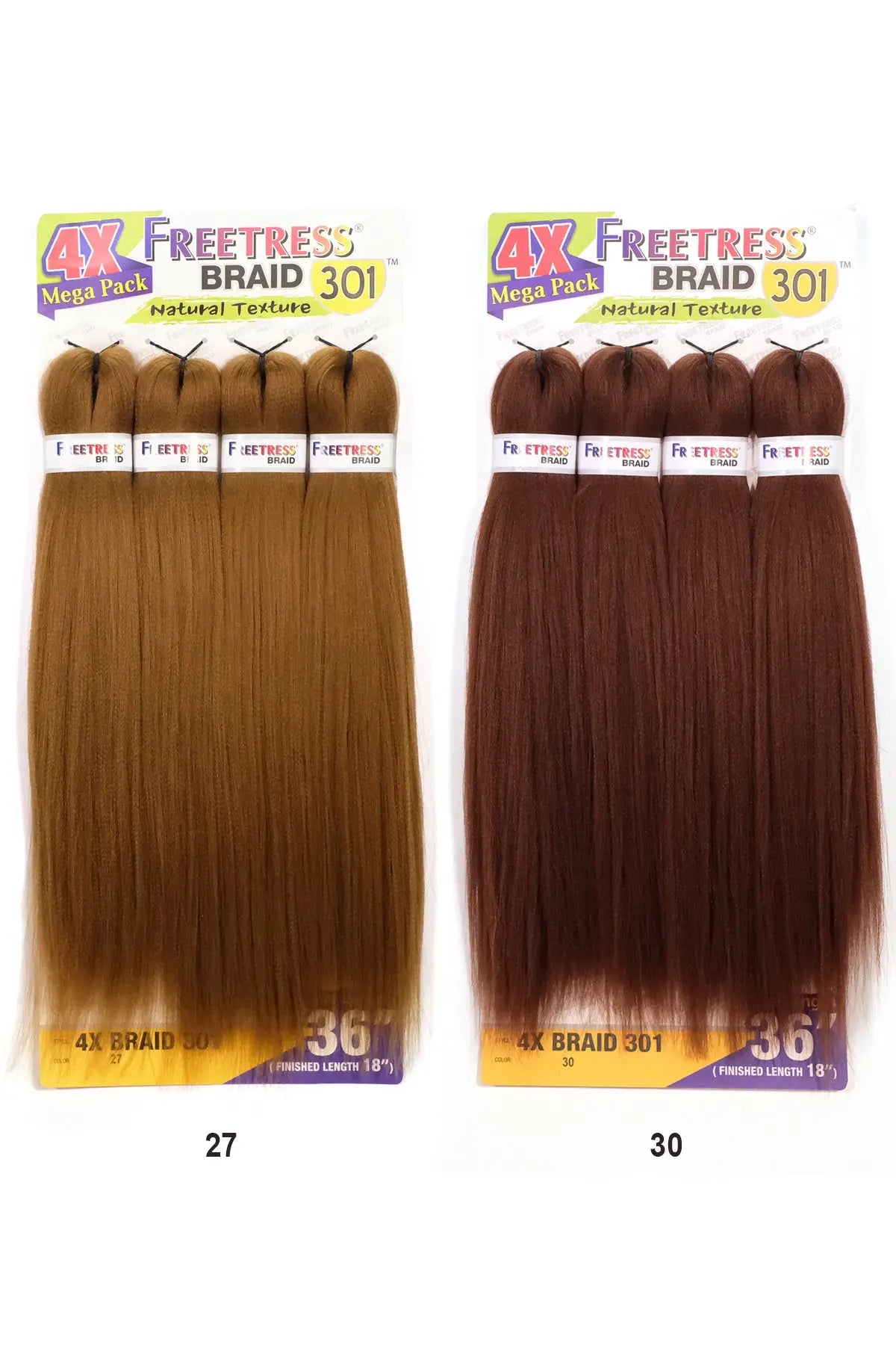 SHAKE N GO FREETRESS 4X MEGA PACK BRAID 301 SHAKE N GO