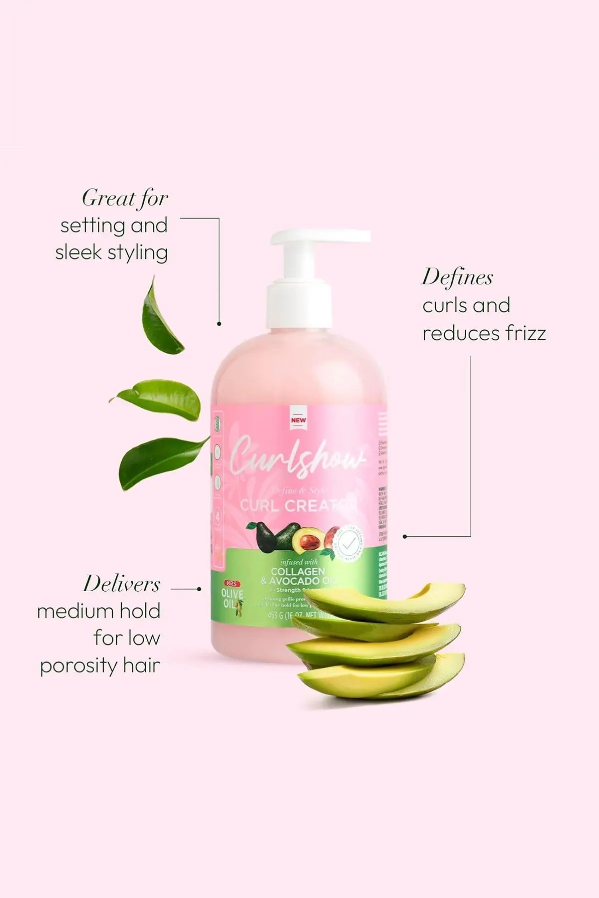 ORS CURLSHOW CURL CREATOR FOR STRENGTH & LENGTH ORS