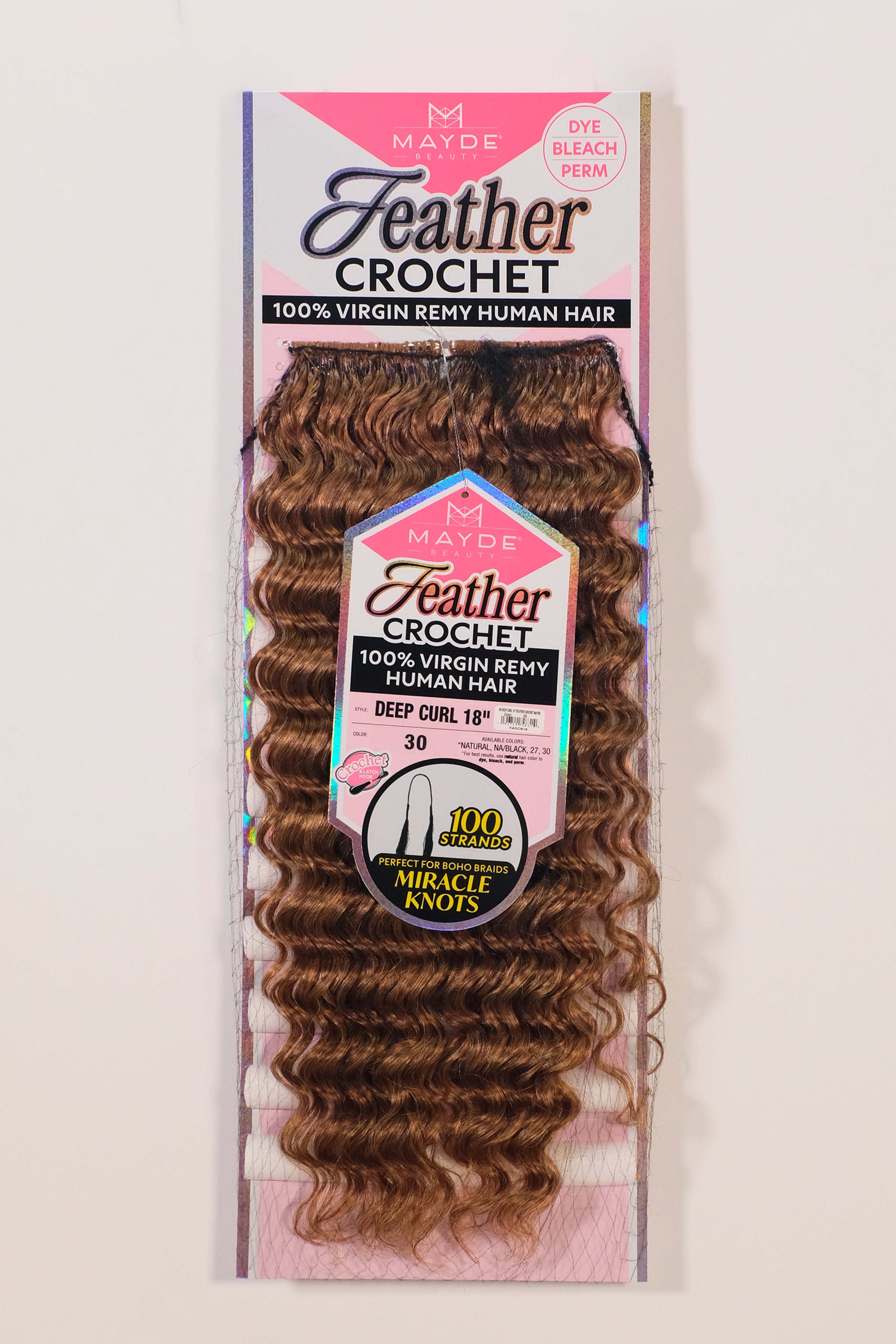 MAYDE CROCHET PLUMES - FONCÉ 18